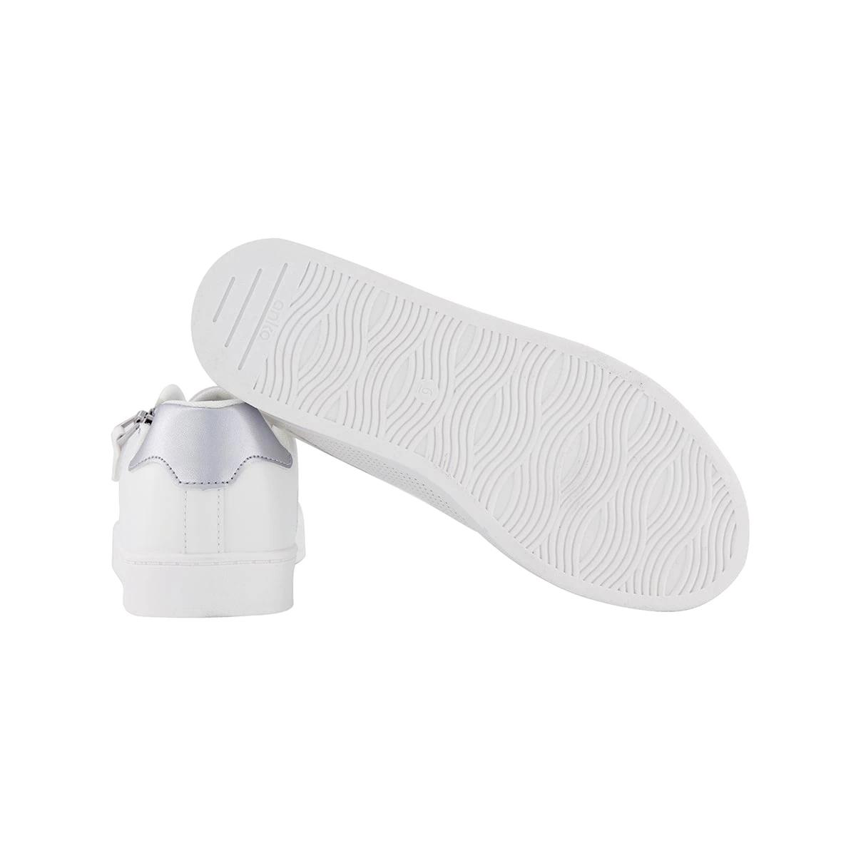 5 Lace-up Perforated Sneakers White, 5 of 5