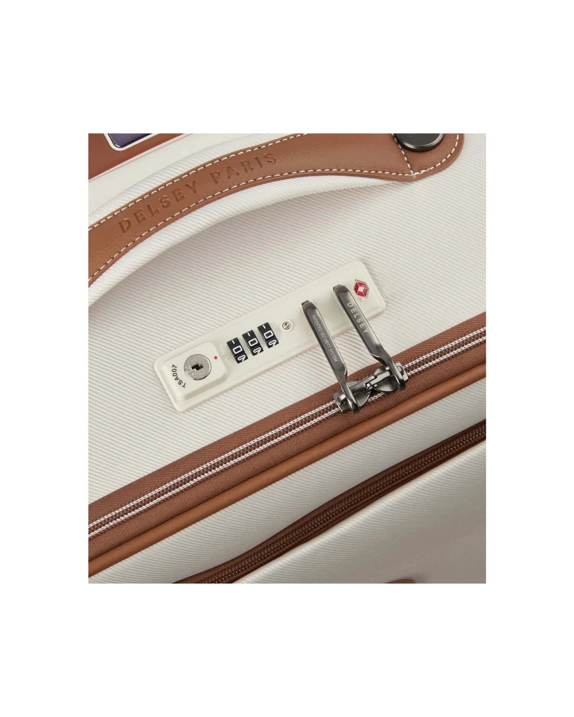 7 Delsey Chatelet Air 2.0 40 cm Underseater Case Laptop Pocket TSA Lock USB Port Angora - White, 7 of 8
