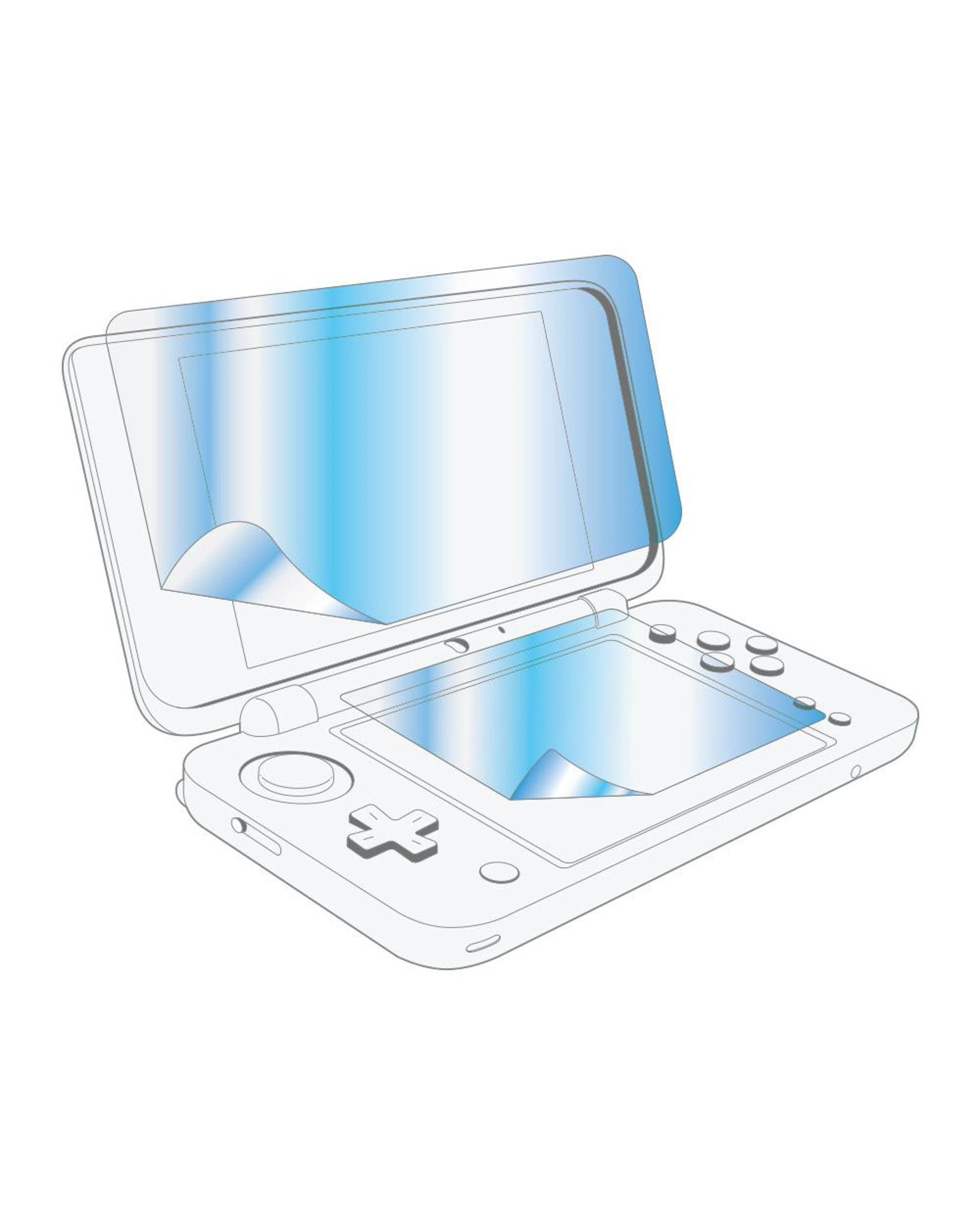 4 Hyperkin 3DS Screen Protector for New 2DS XL, 4 of 4