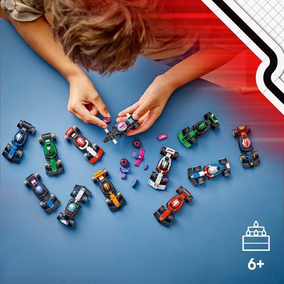 10 LEGO F1 Collectible Race Cars 71049, 10 of 11