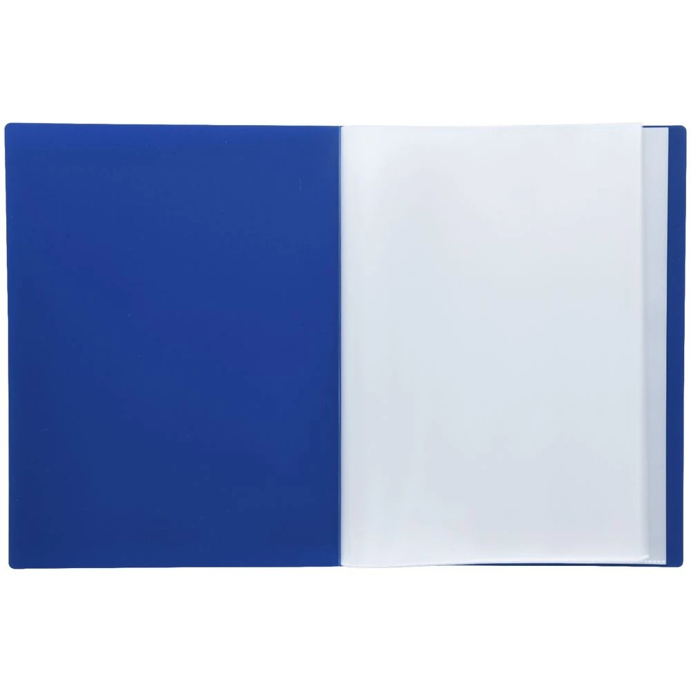 3 Aqua Drops Display Book A4 20 Pockets Vivid Navy, 3 of 4