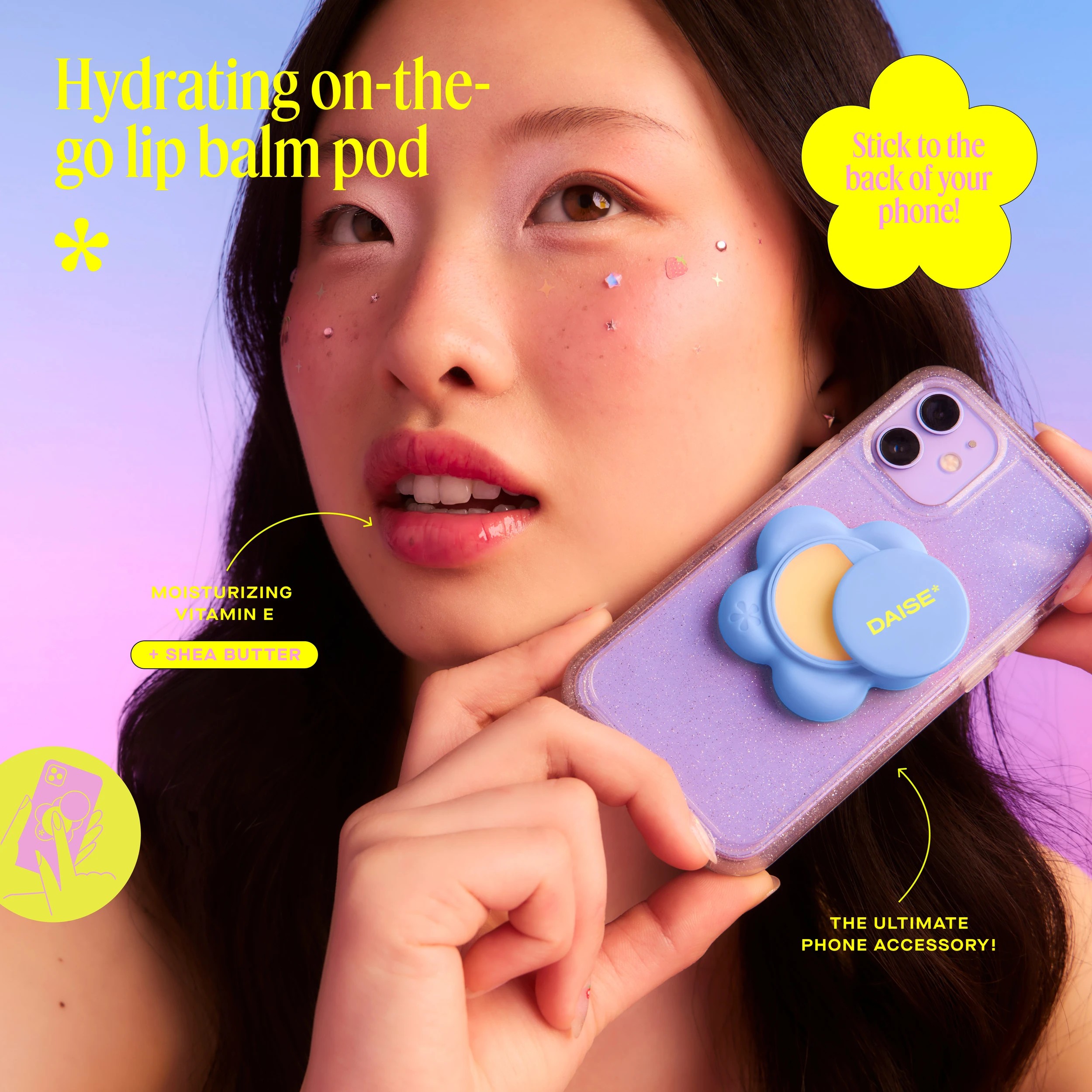 3 DAISE Lip Balm Phone Pod 1.7g - Coconut Breeze, 3 of 10