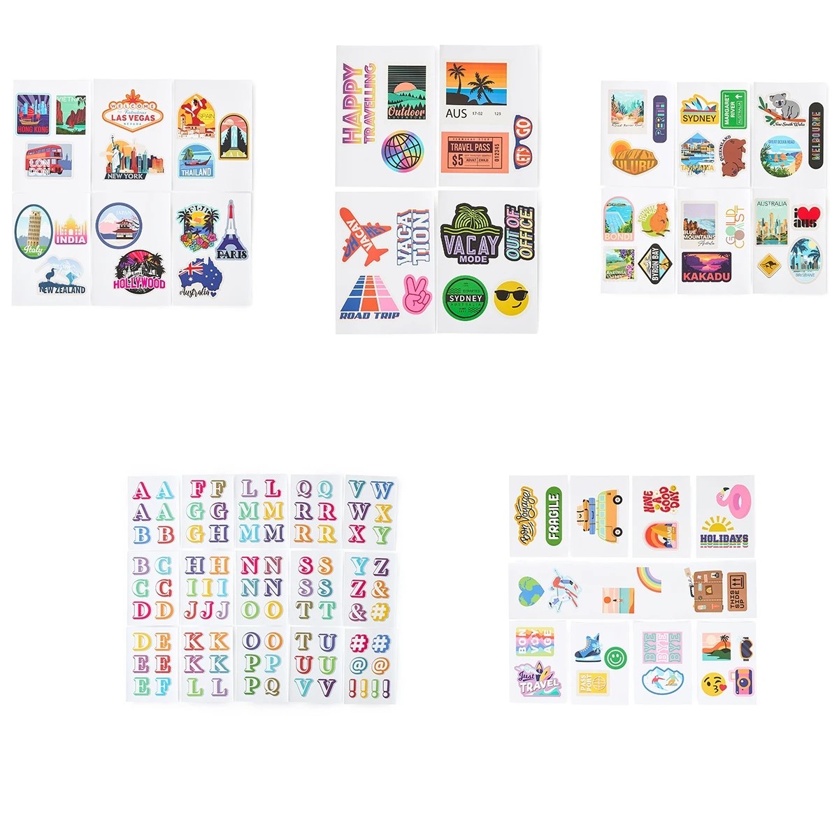 1 Travel Stickers - Assorted, 1 of 10