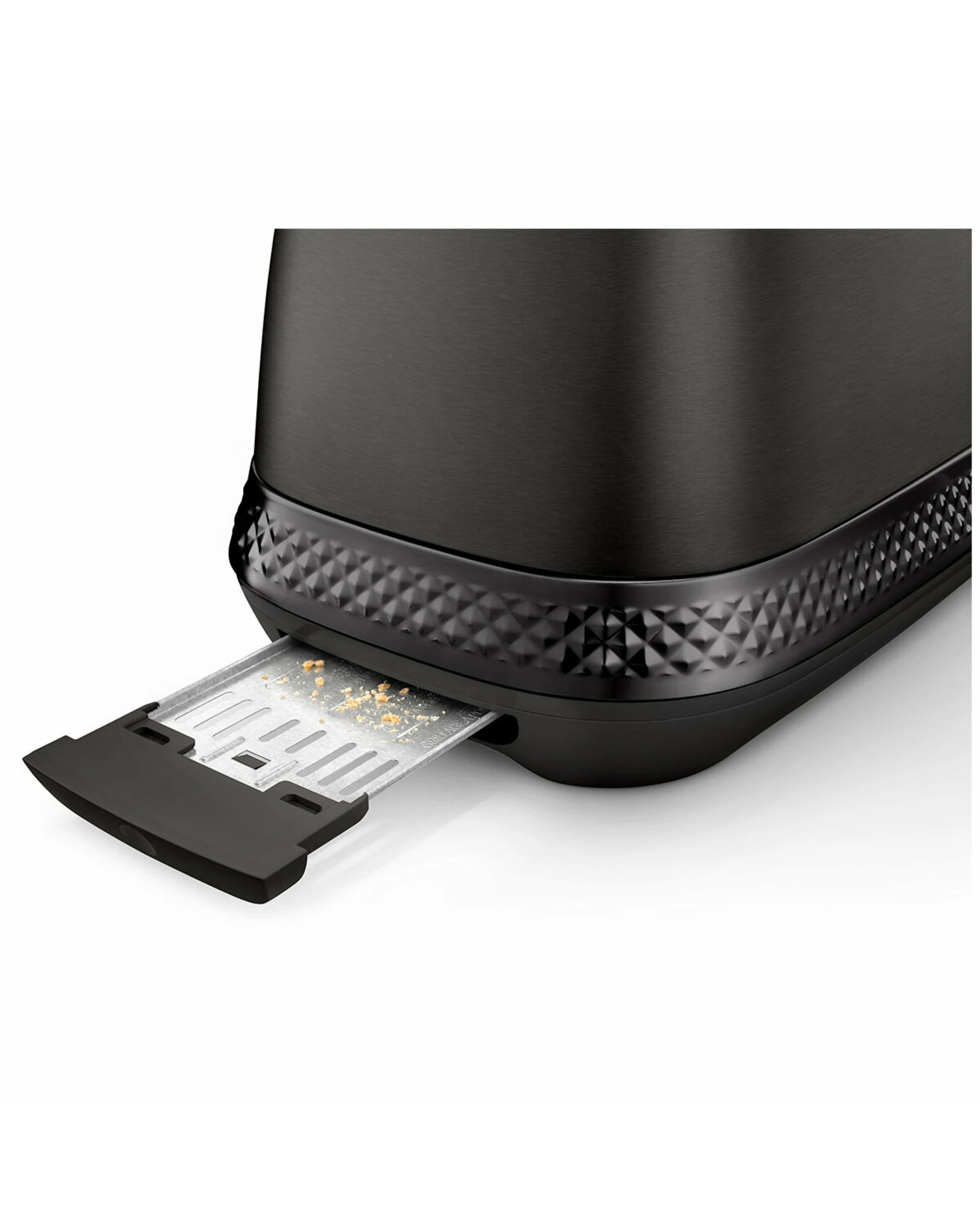 5 De'Longhi Diadema Long Slot Toaster Onyx Black, 5 of 5