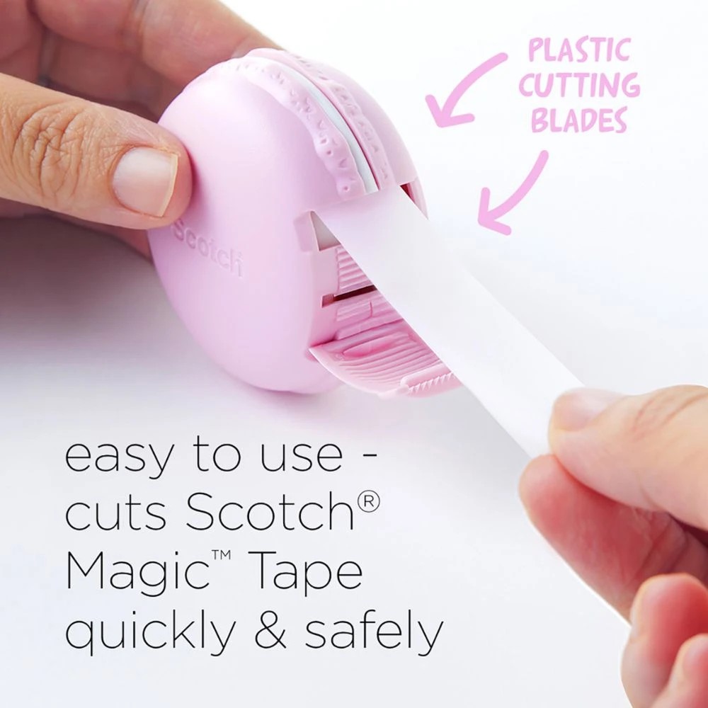 5 Scotch Magic 810 Tape Macaron Dispenser Pink 18mm x 10m, 5 of 6