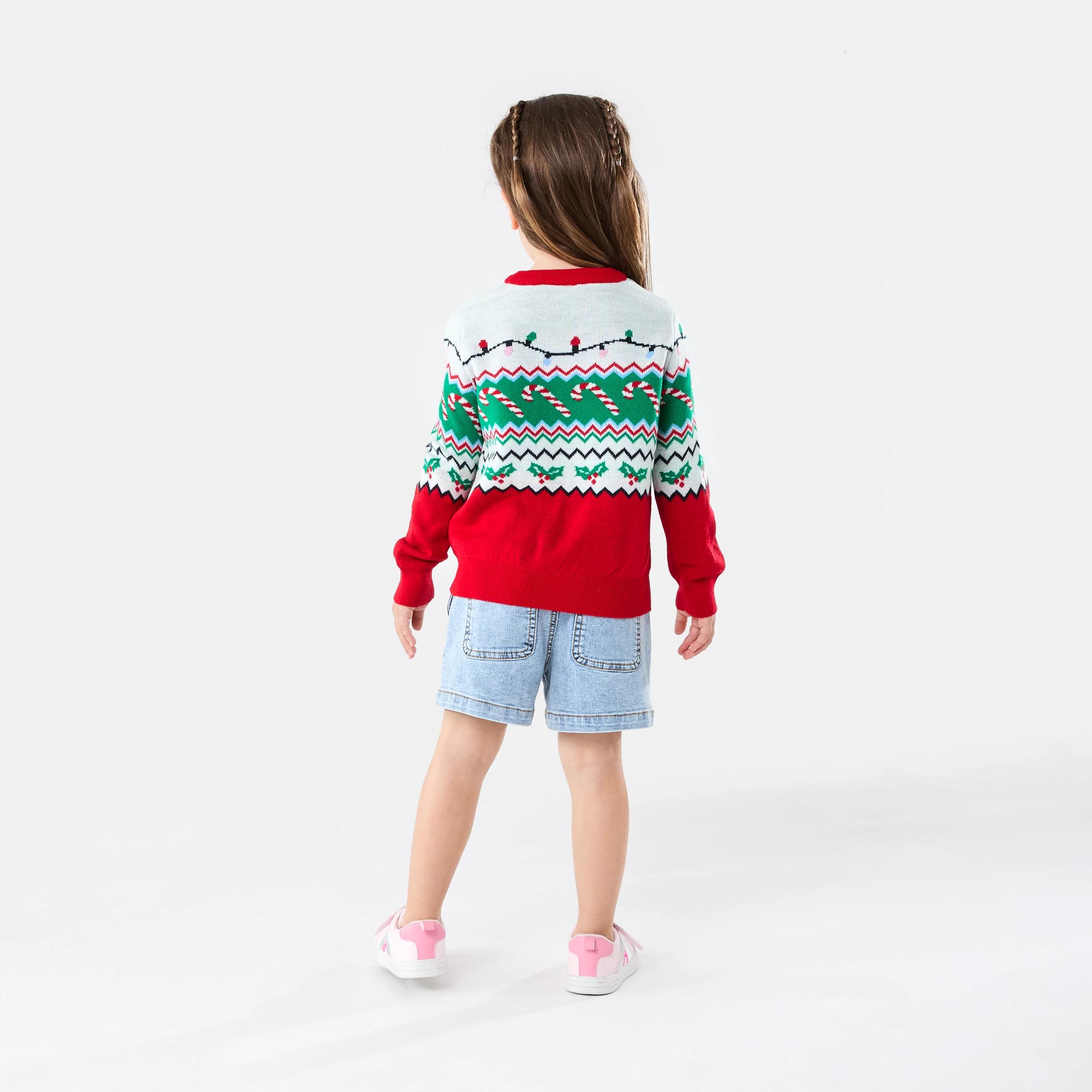 7 Christmas Knit Jumper Red Yoke, 7 of 7