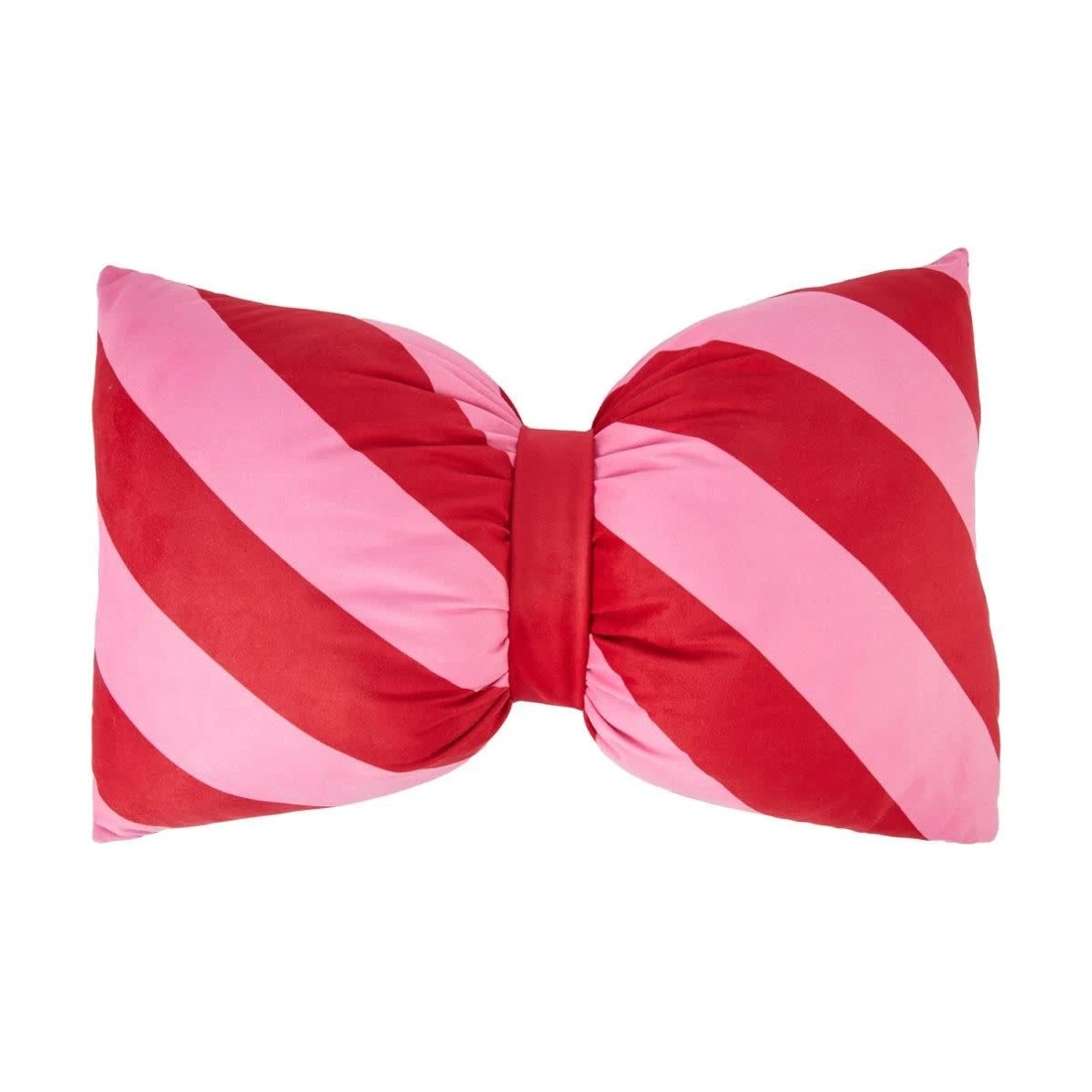 1 Candy Cane Bow Cushion, 1 of 4