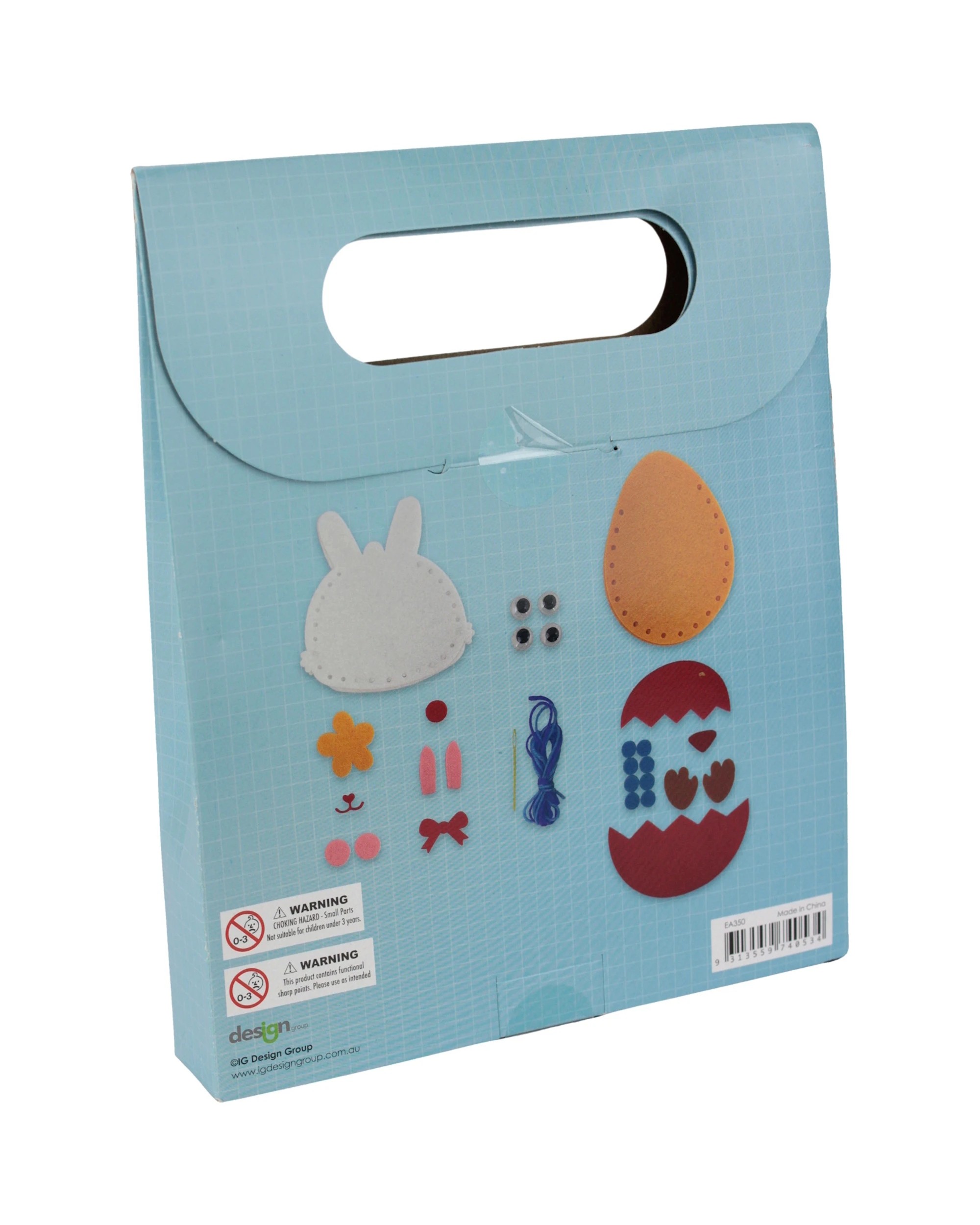 3 Design Group DIY Felt Easter Ornaments Set, 3 of 3