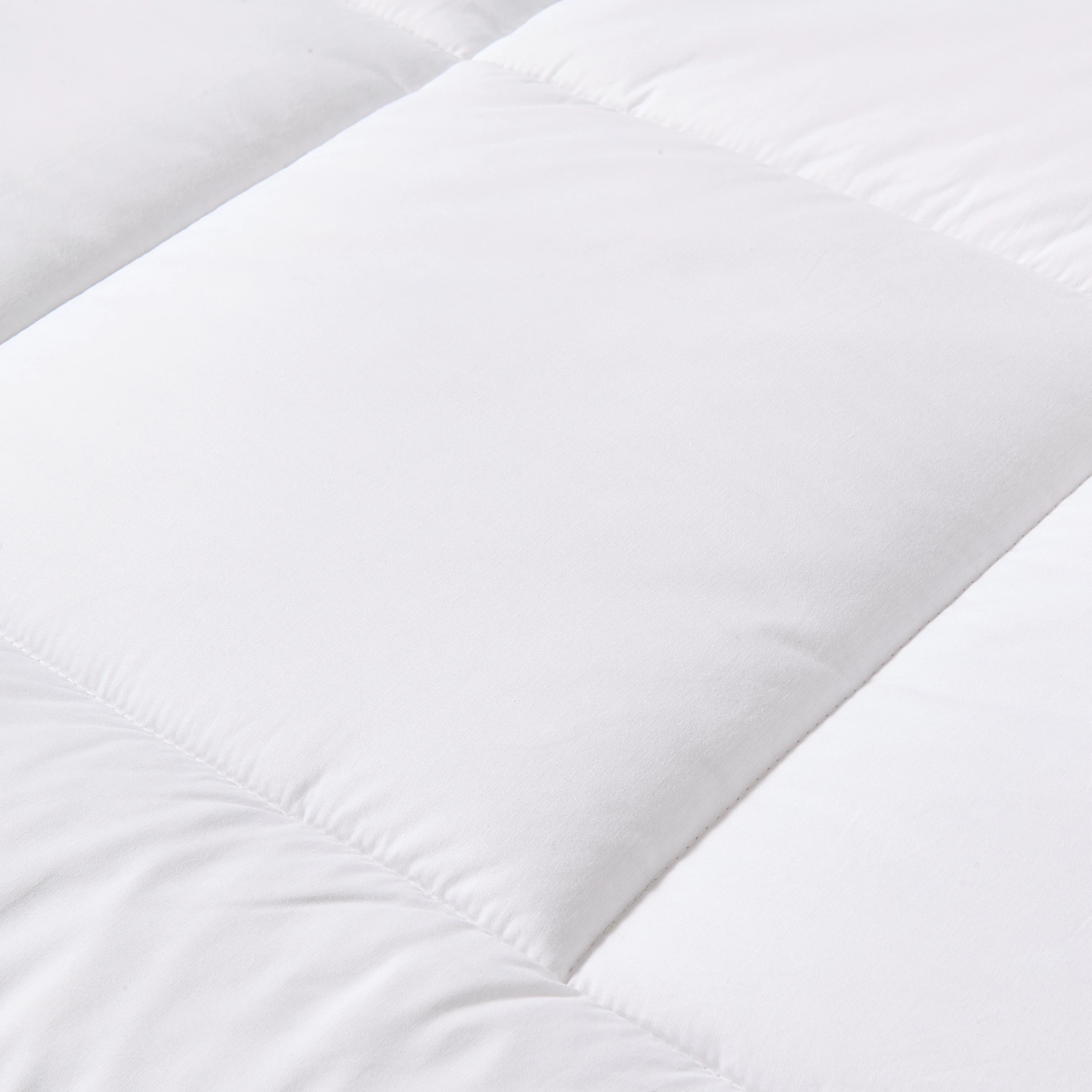 4 Washable Dual Layer Mattress Topper - Queen Bed, White, 4 of 6