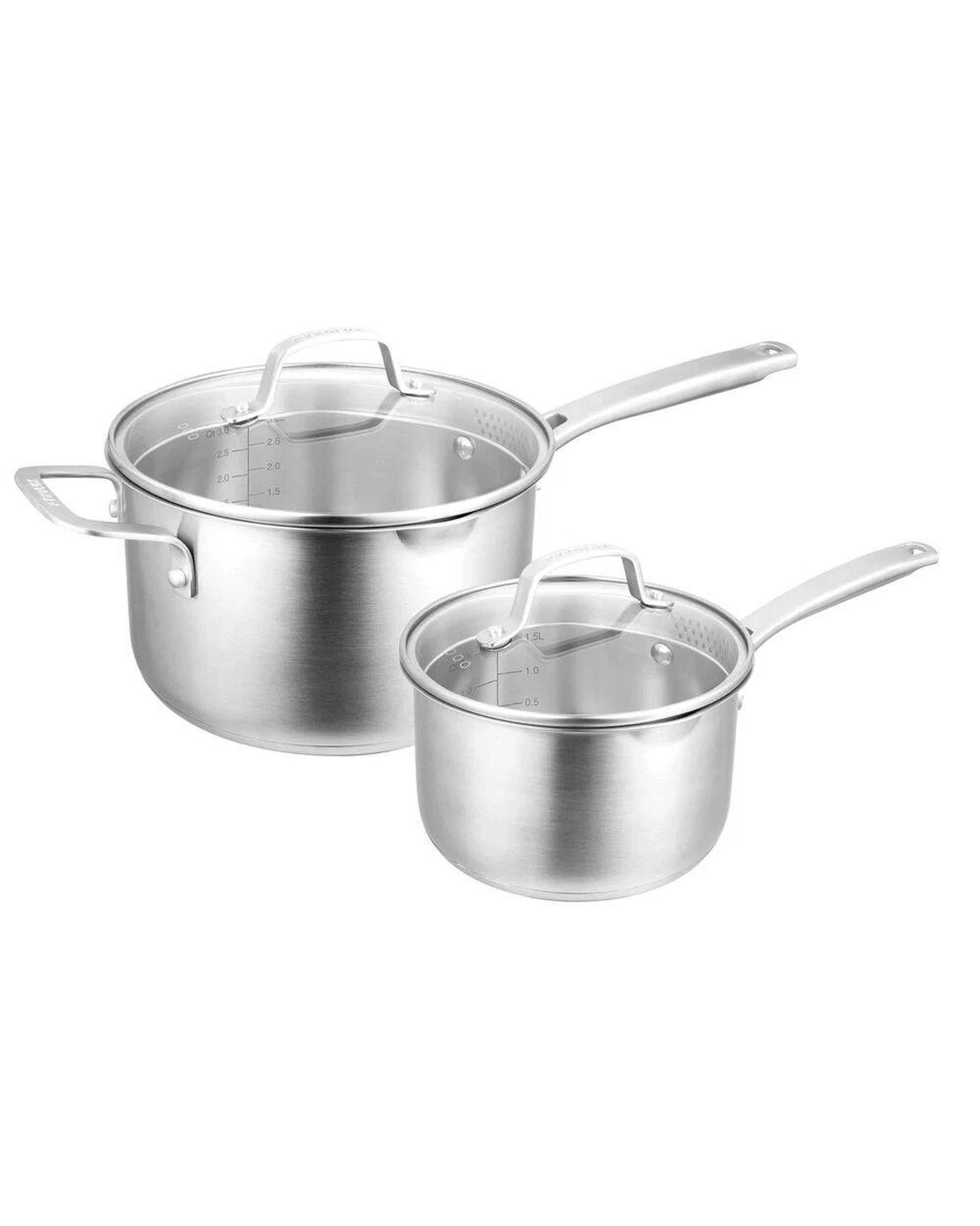 1 Pyrolux 2 Piece Radius 85 16cm & 18cm Saucepan Set, 1 of 7
