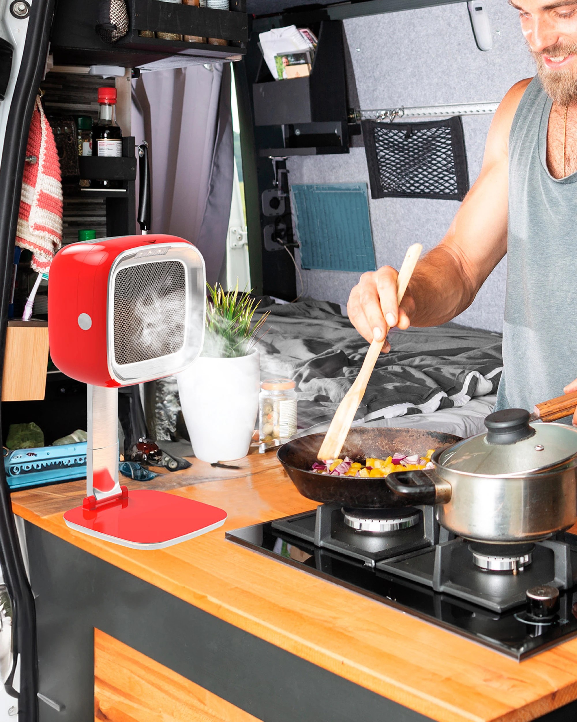 5 Global Shop Direct Voom AirVac Compact Portable Range Hood, 5 of 8