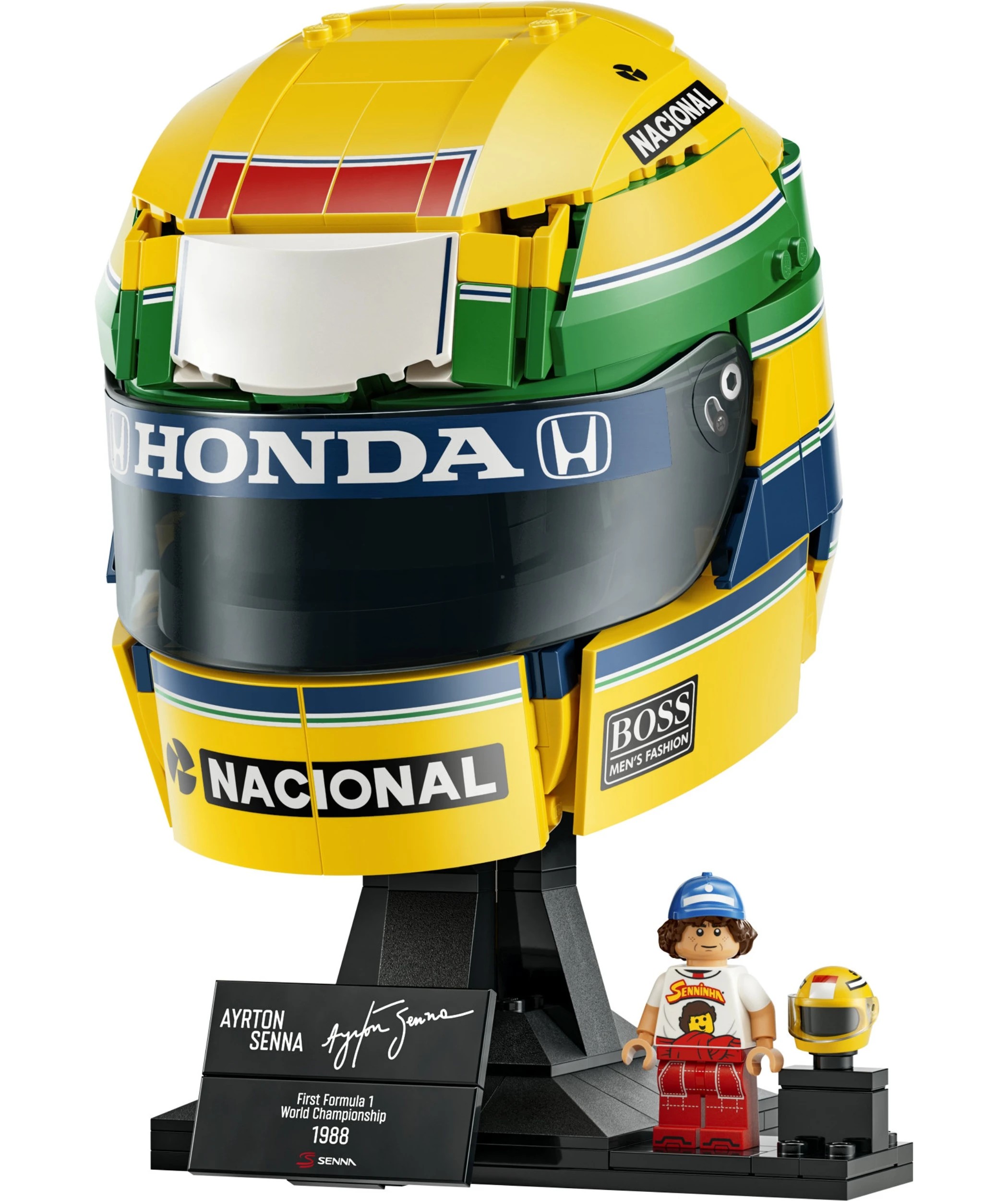 2 LEGO Editions Formula 1 Ayrton Senna Helmet 43024, 2 of 10