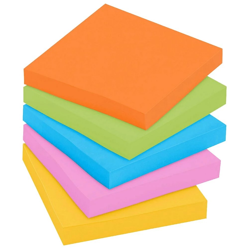 2 Post-it Super Sticky Notes 76 x 76mm Energy Boost 12 Pack, 2 of 10
