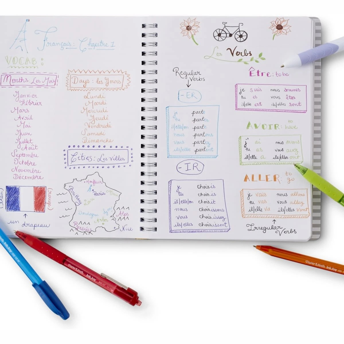 6 4 Pack Paper Mate InkJoy 300RT Ballpoint Pen, 6 of 6