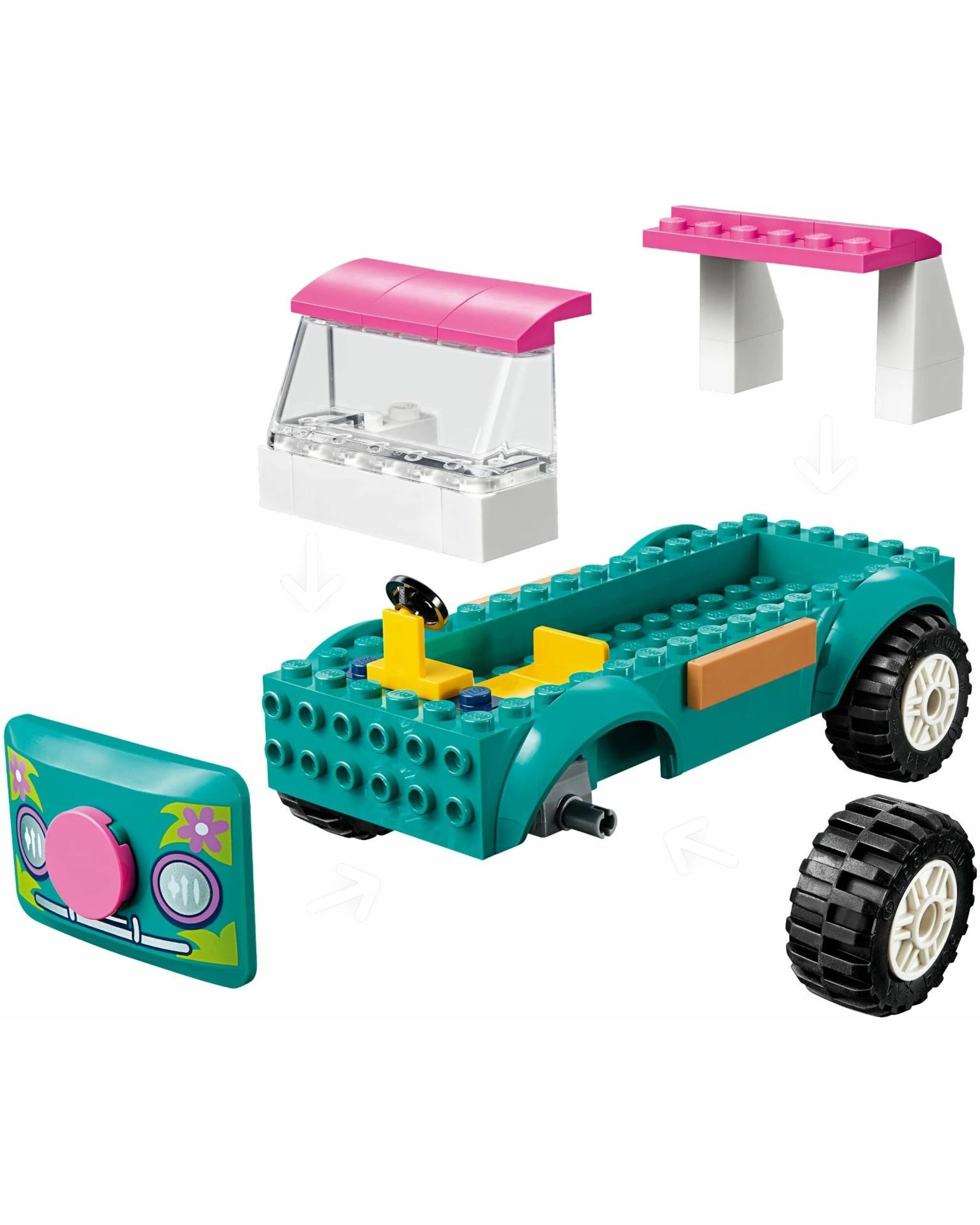 3 LEGO 41397 Friends Juice Truck Playset with Mini-Dolls, 3 of 4