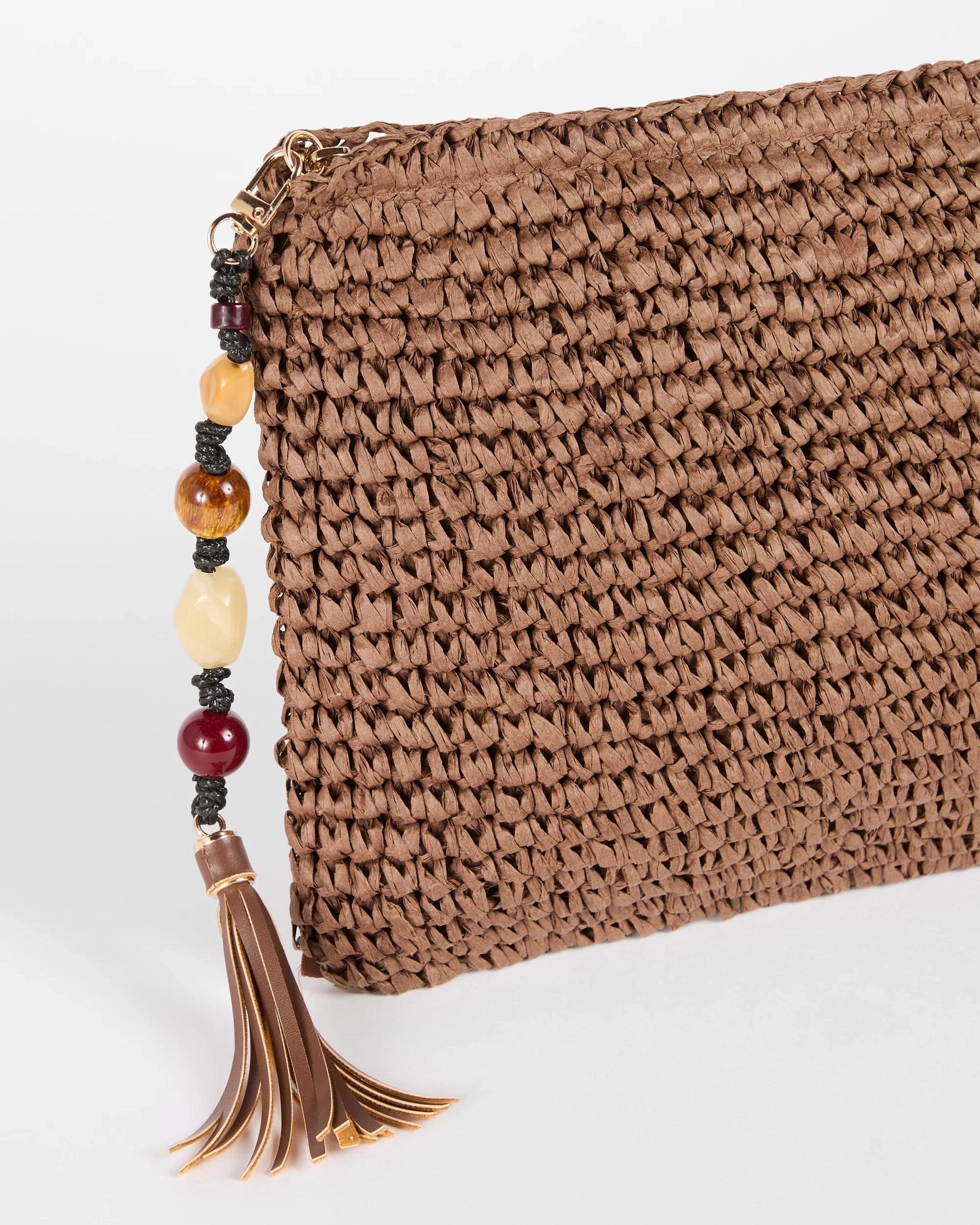 2 Target Paper Straw Pouch Bag CHOCOLATE, 2 of 2