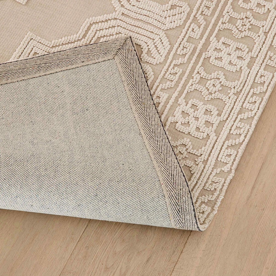 3 Lily Rug - Beige, Large - 235cm x 160cm, 3 of 6