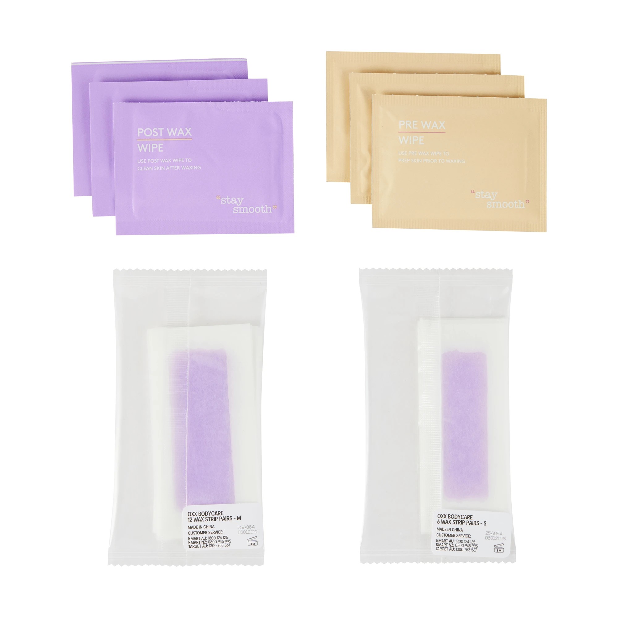 2 OXX Bodycare Sweet Cheeks Bikini Wax Strip Kit, 2 of 6