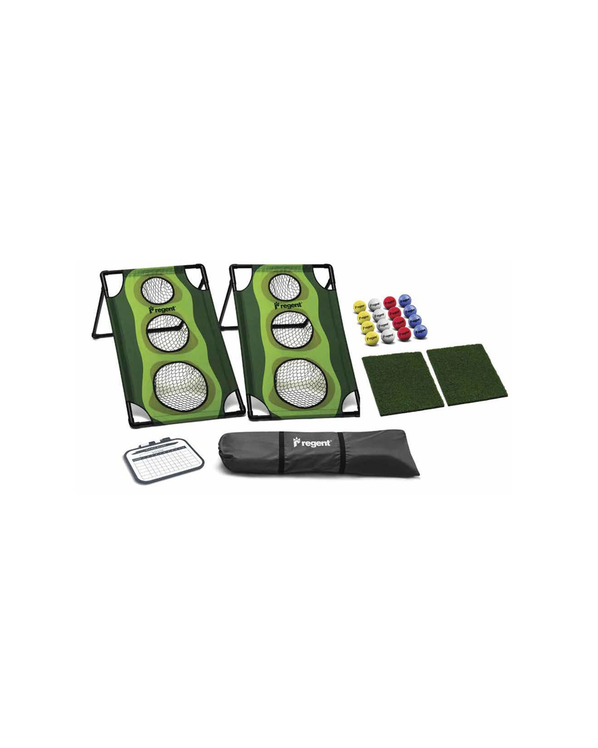 1 Regent 22pc Golf Chipping Playoff Portable Travel Outdoor Game Set 4 Player - Multi, 1 of 3