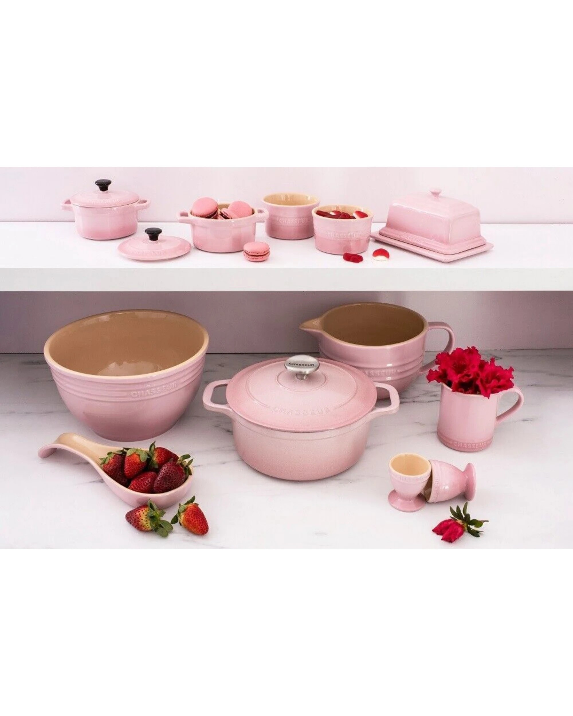 Chasseur Butter Dish - Pink - Kmart