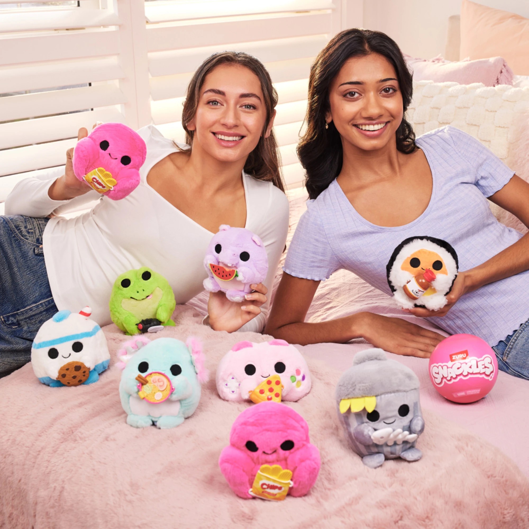 10 ZURU 12cm Snackles Core Series 2 Plush Capsule - Assorted, 10 of 10