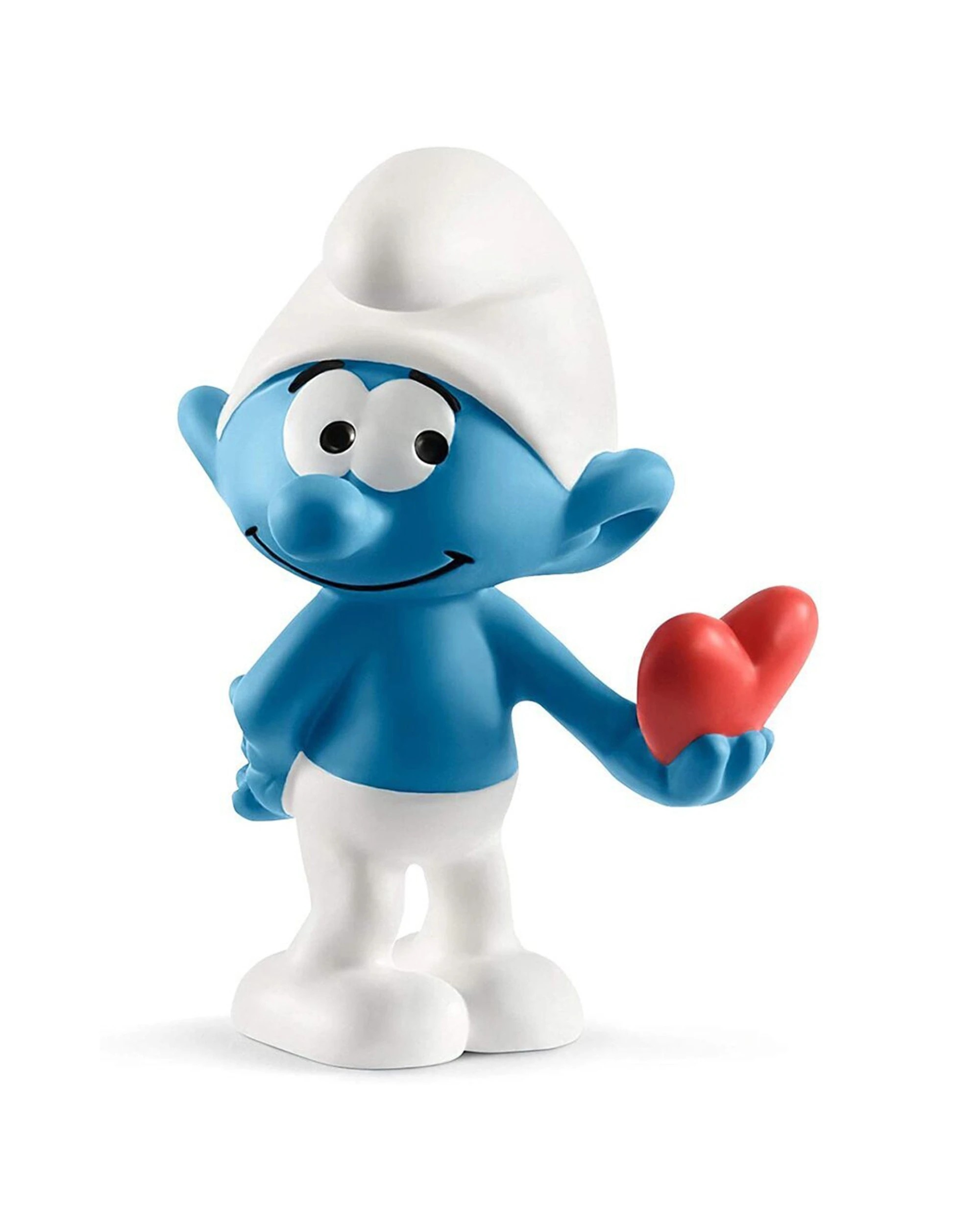 3 SCHLEICH 2.2In Smurf With Heart Action Figure Kids Toy 3-8 Years Collectible - Blue, 3 of 3
