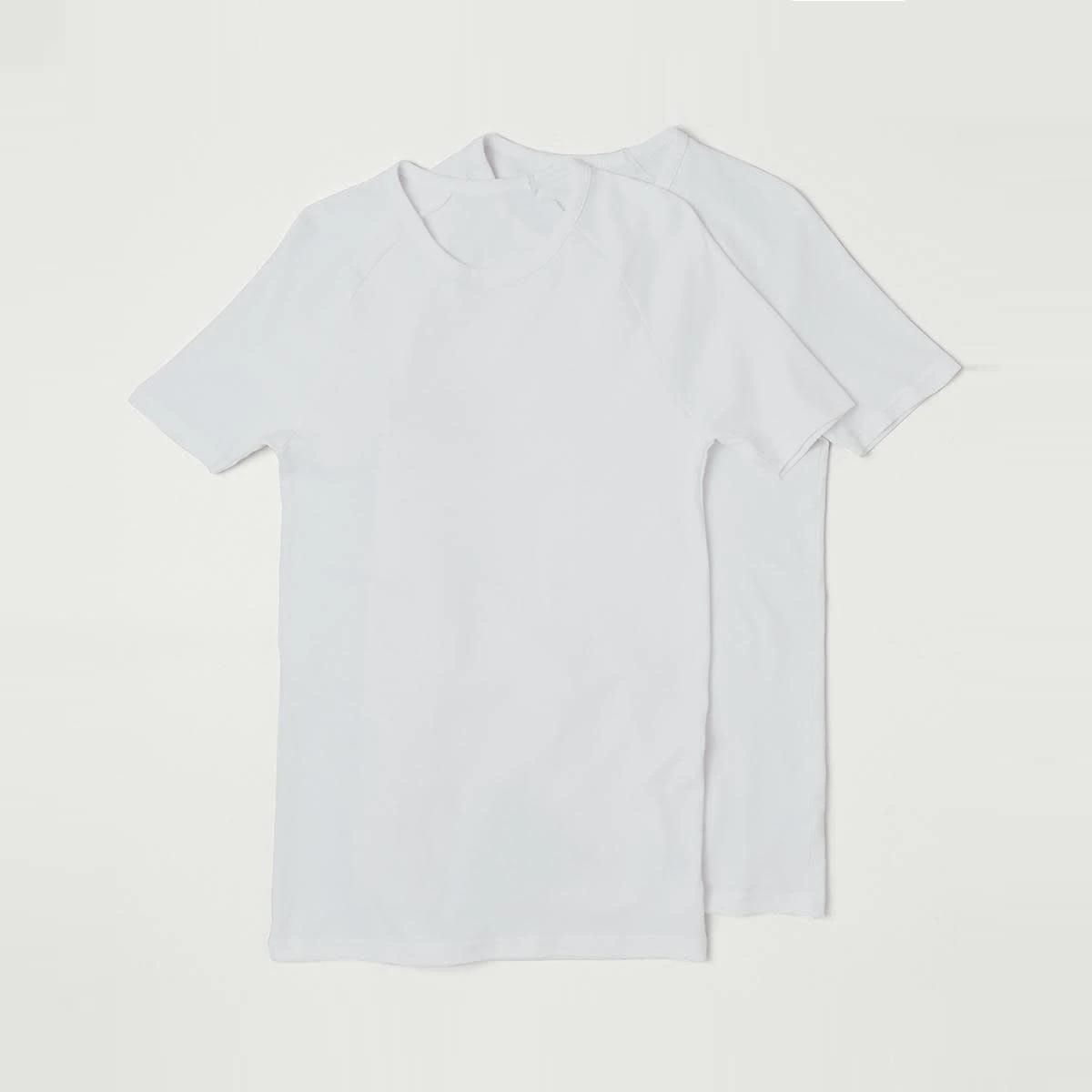 5 2 Pack Raglan Crew Neck T-Shirt WHITE, 5 of 6