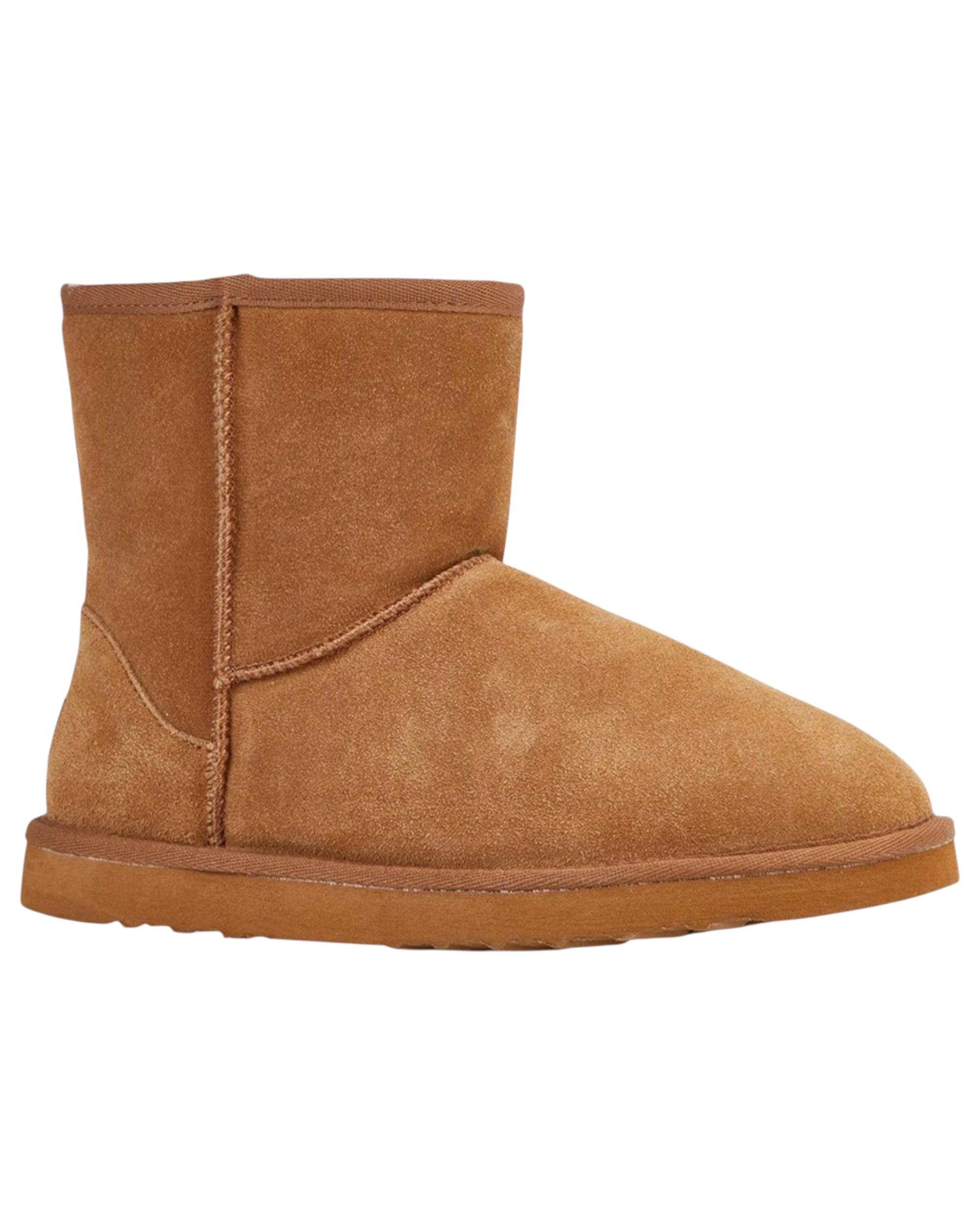 1 Grosby Mens Ugg Jackaroo Boots Casual Slip On Chestnut Slippers CHESTNUT, 1 of 3