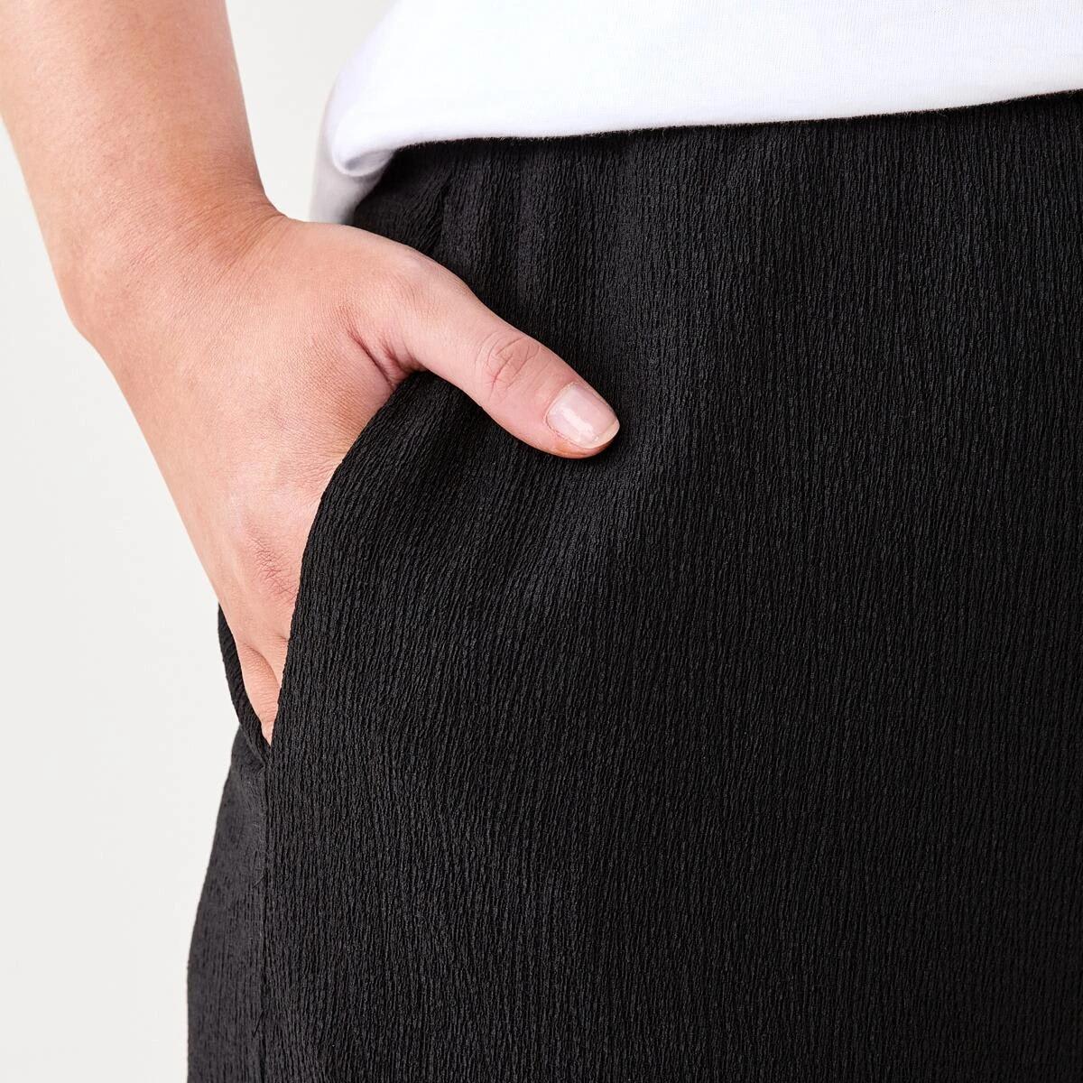 5 Textured Pants BLACK, 5 of 5