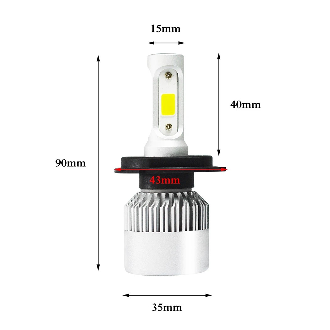 3 Emitto Automotive Led Headlights - Black, 3 of 9