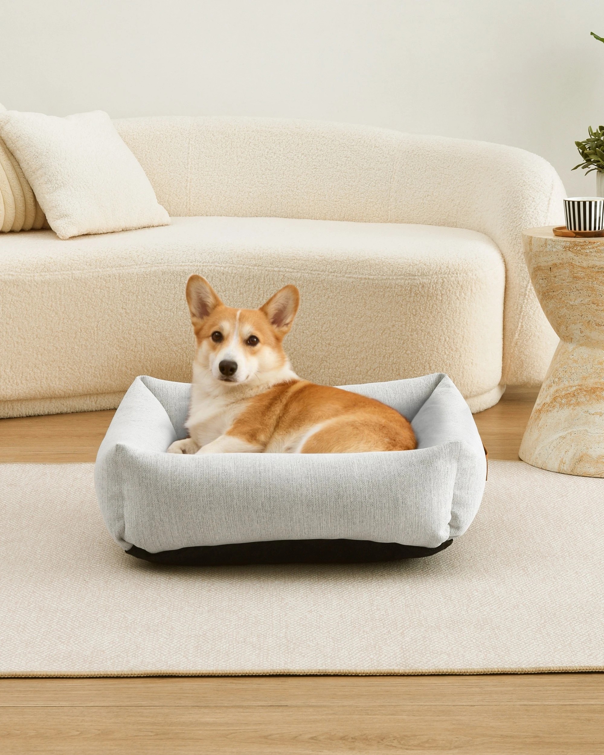 8 Charlie's Brooksy Woven Dog Bed Small - Natural, 8 of 10