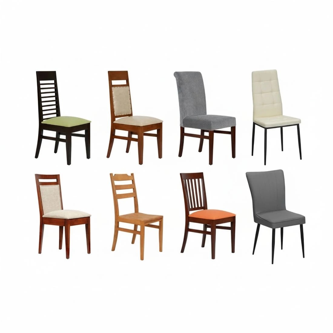5 Artiss Dining Chair Covers 6x Slipcovers Spandex Stretch Banquet Wedding - Black, 5 of 6