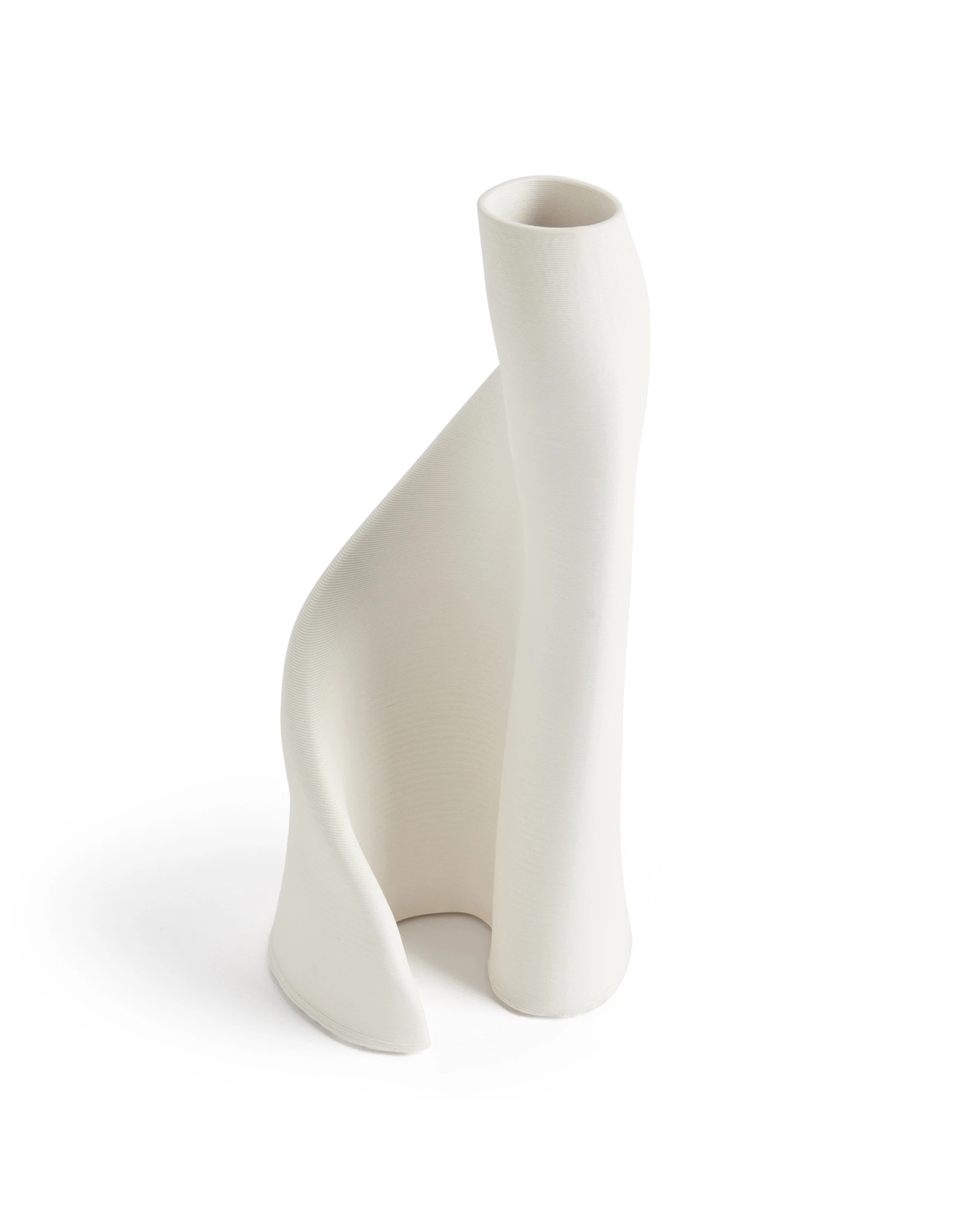 1 One Six Eight London Luna Vase - 45cm - White, 1 of 3