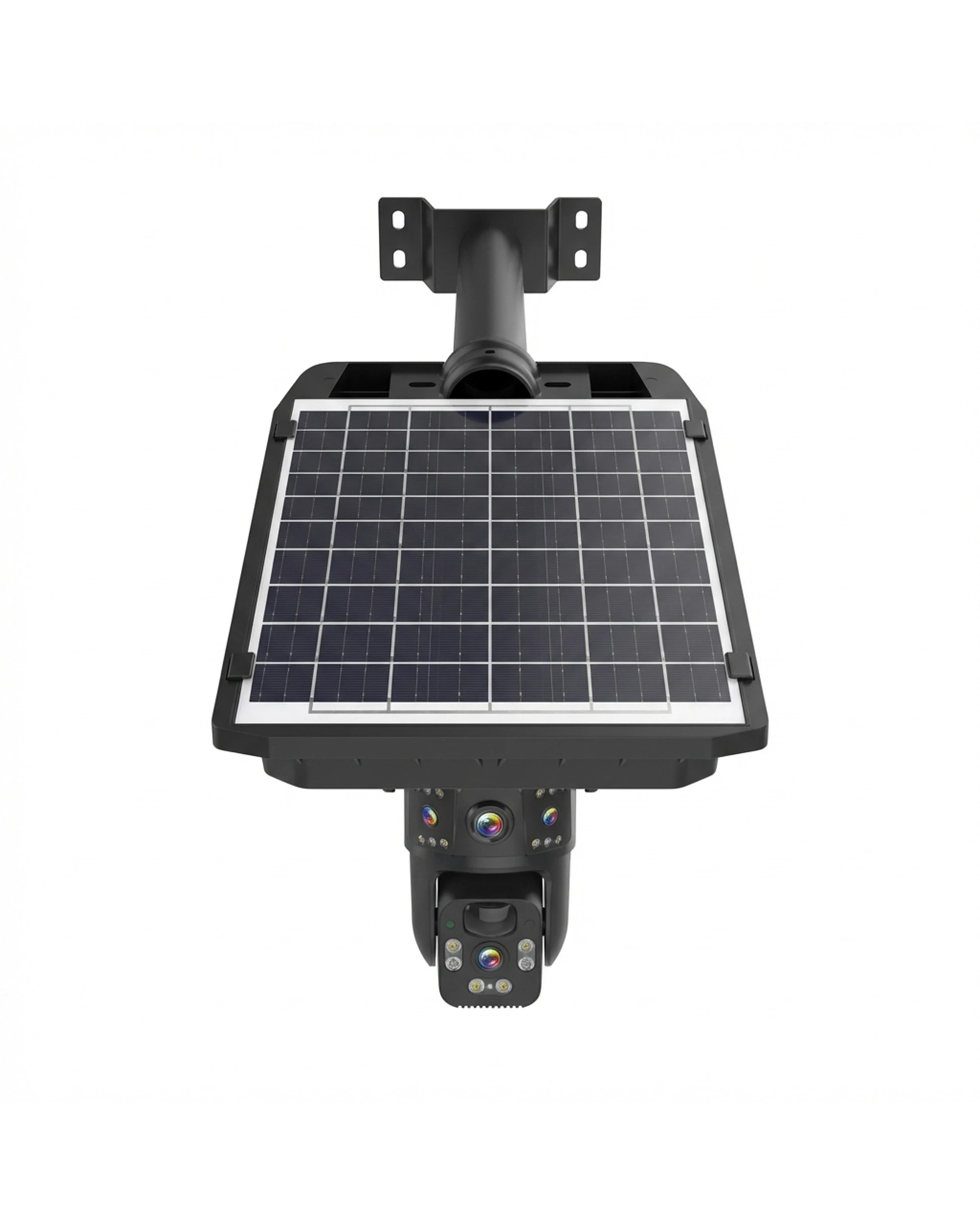 3 Advwin Solar Street Light with Dual Lens Security Camera - Black, 3 of 8