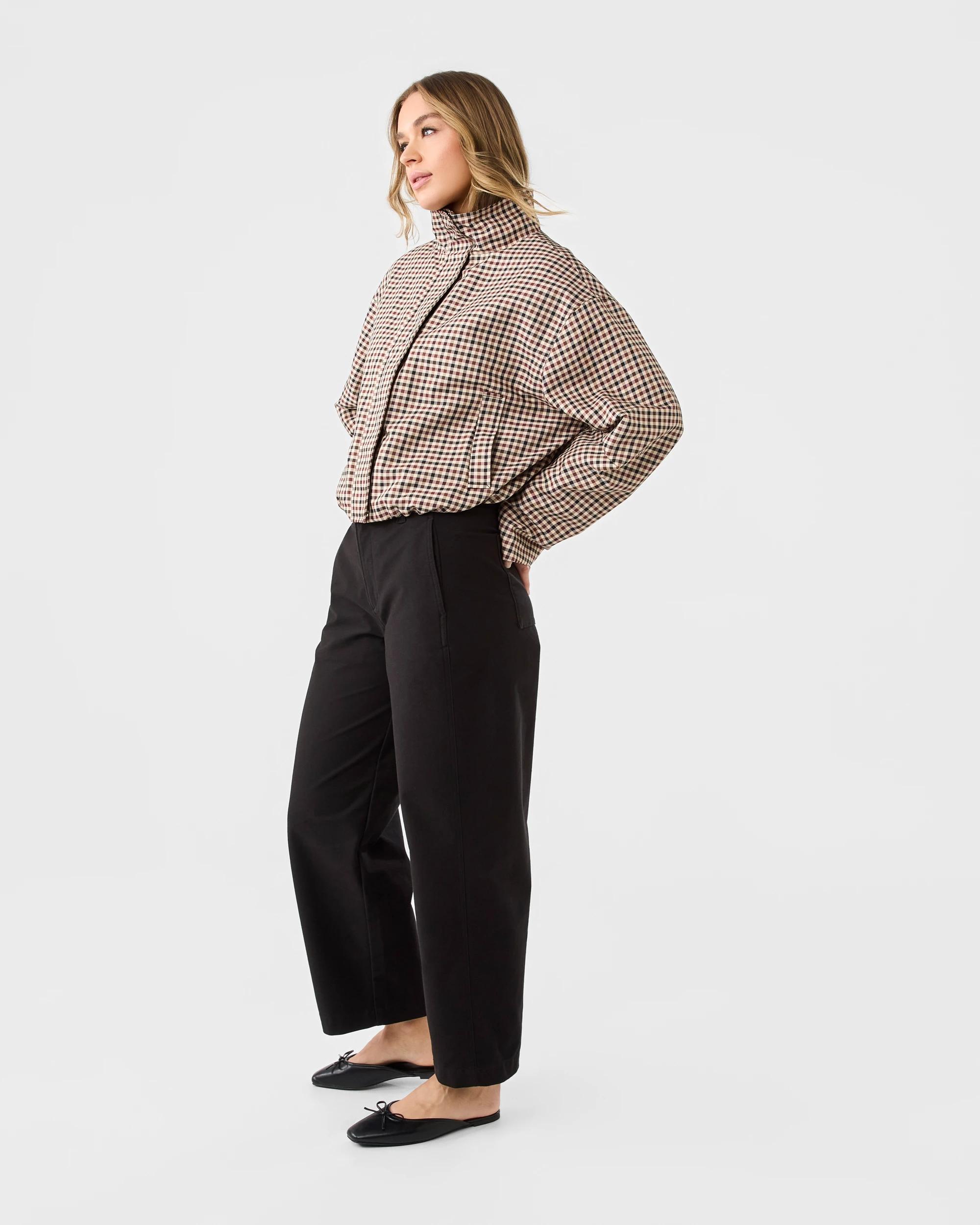 2 Barrel Leg Pants Black, 2 of 7