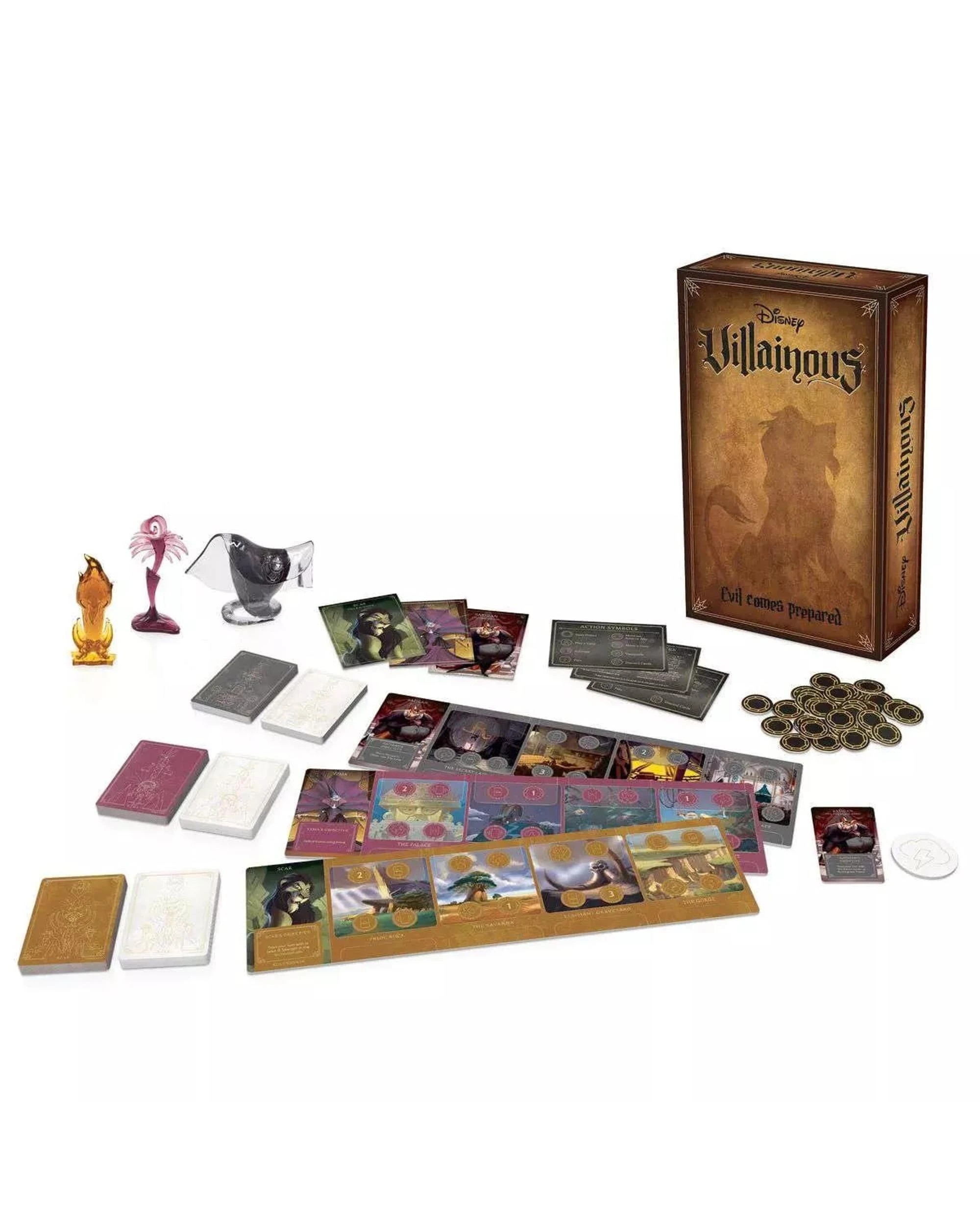 2 Disney Villainous: Evil Comes Prepared Expansion Board Game, 2 of 3