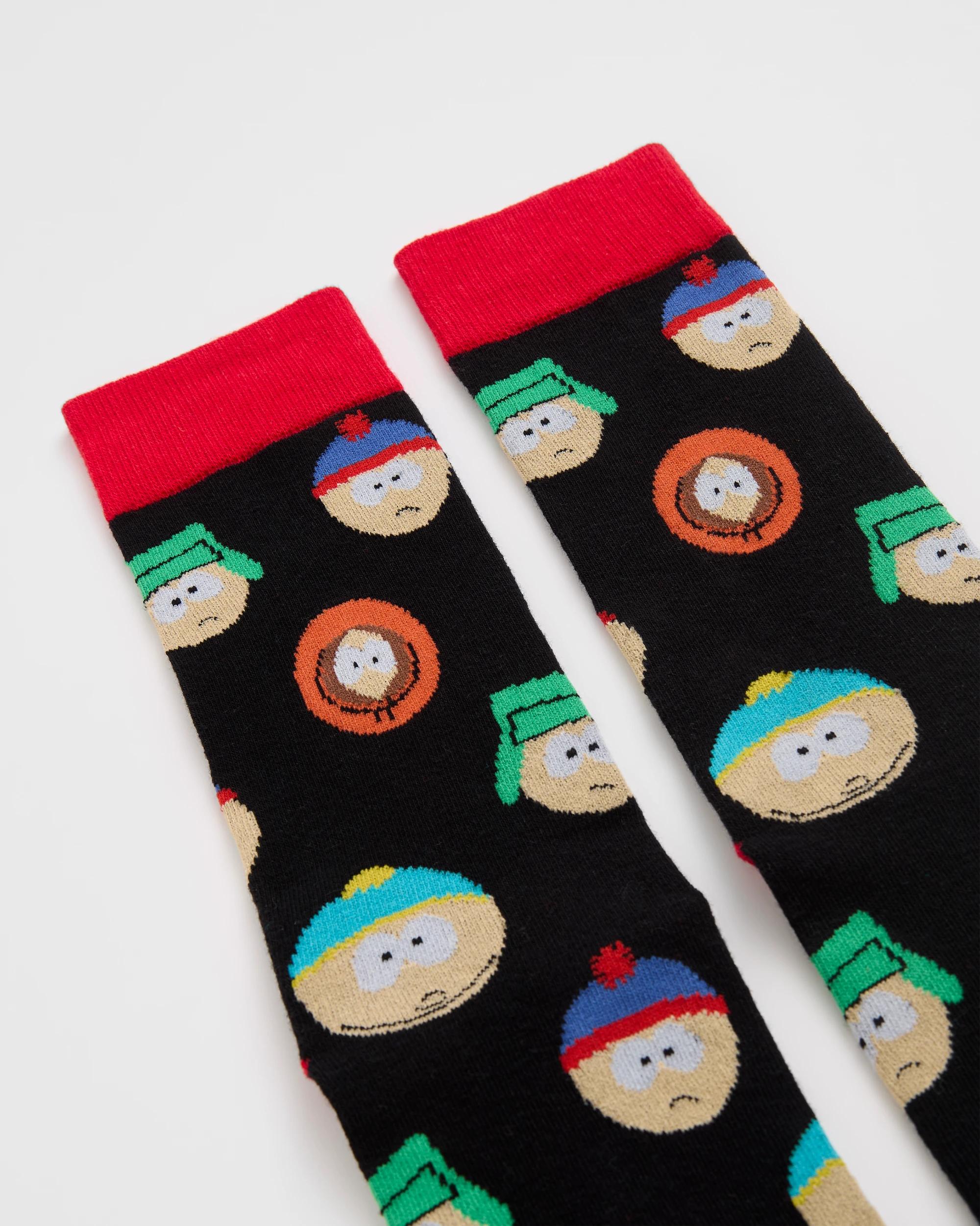 1 Swag South Park Crew Socks BLACK, 1 of 3
