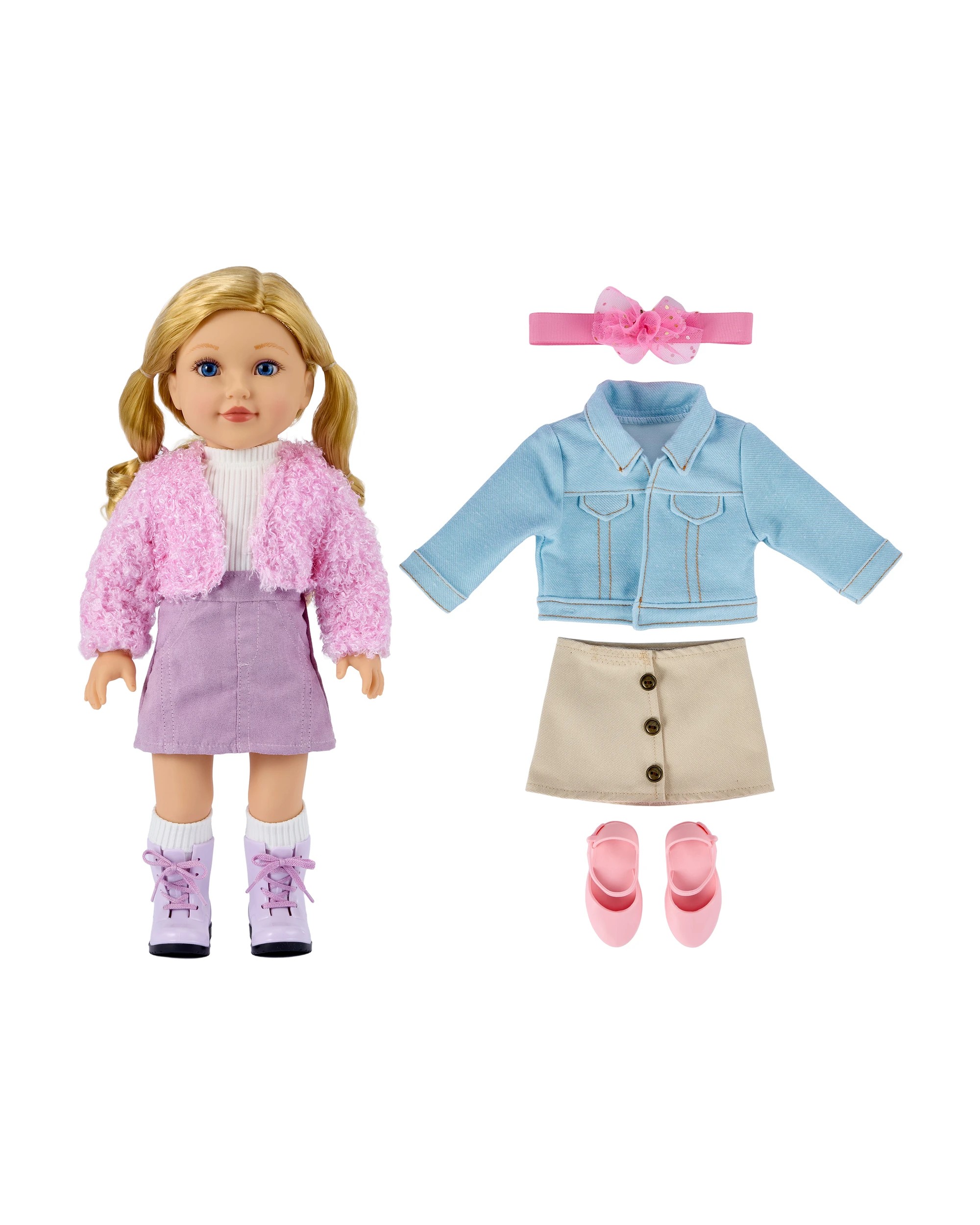 2 45cm Enchanted Dreams Doll and Fashion Playset, 2 of 8