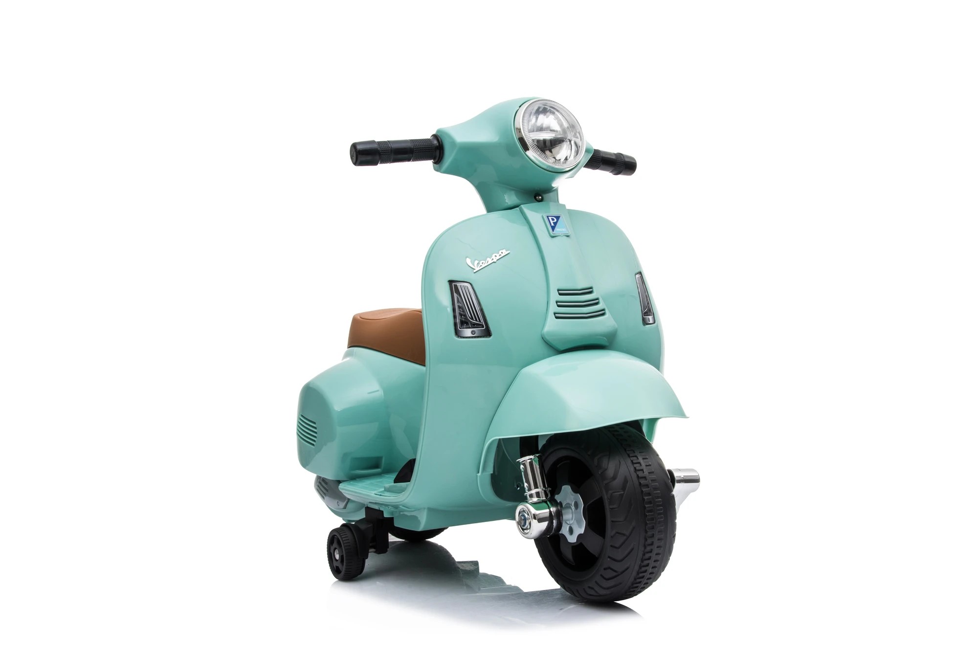 6 Mini Vespa GTS Super 6V Motorised Ride On - Mint - Green, 6 of 10