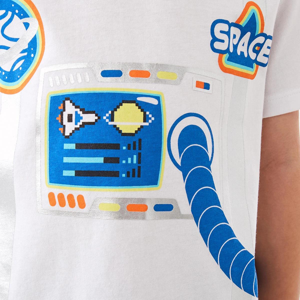 5 Novelty Space T-shirt Whte Space, 5 of 10