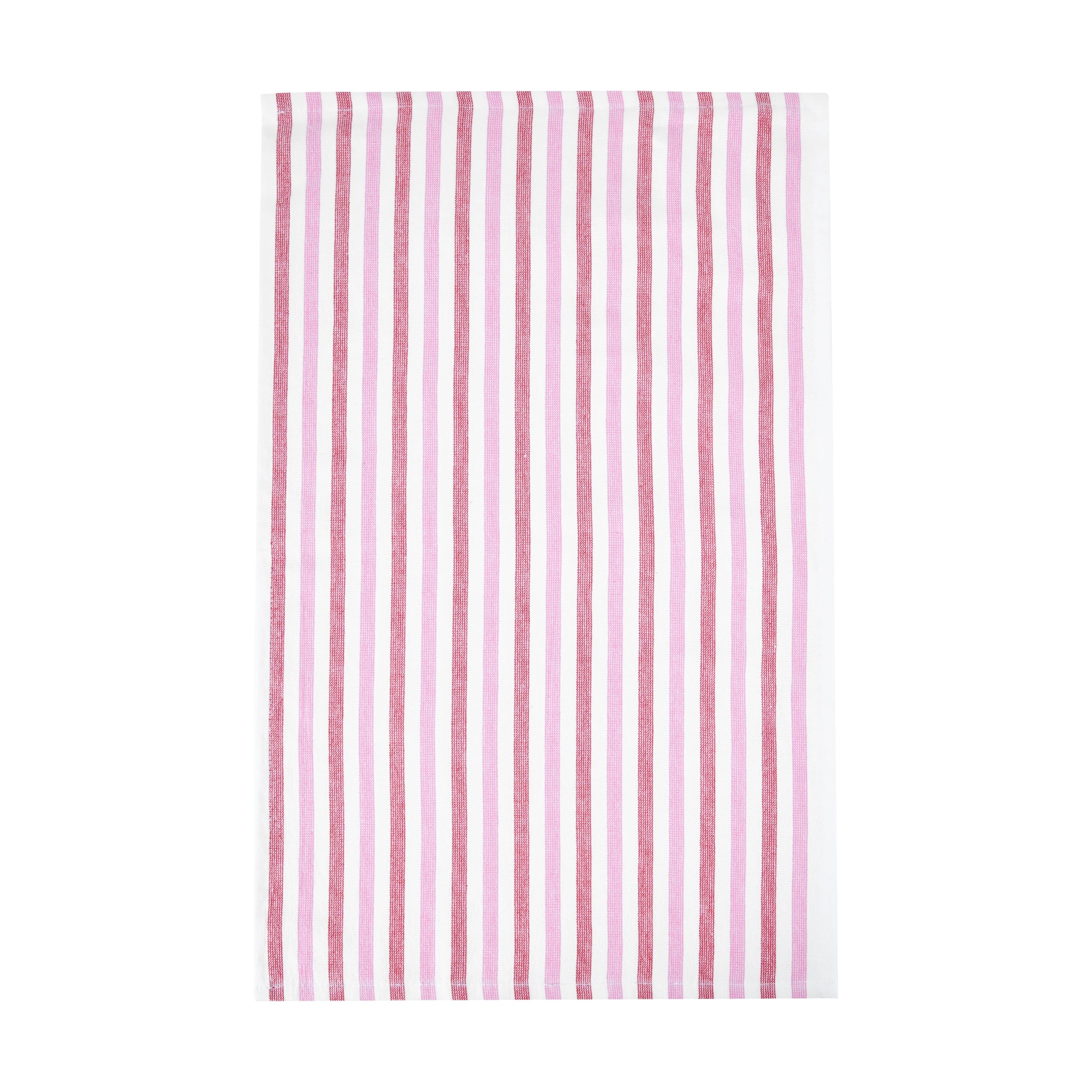 6 3 Pack Pink Bow Tea Towels, 6 of 7