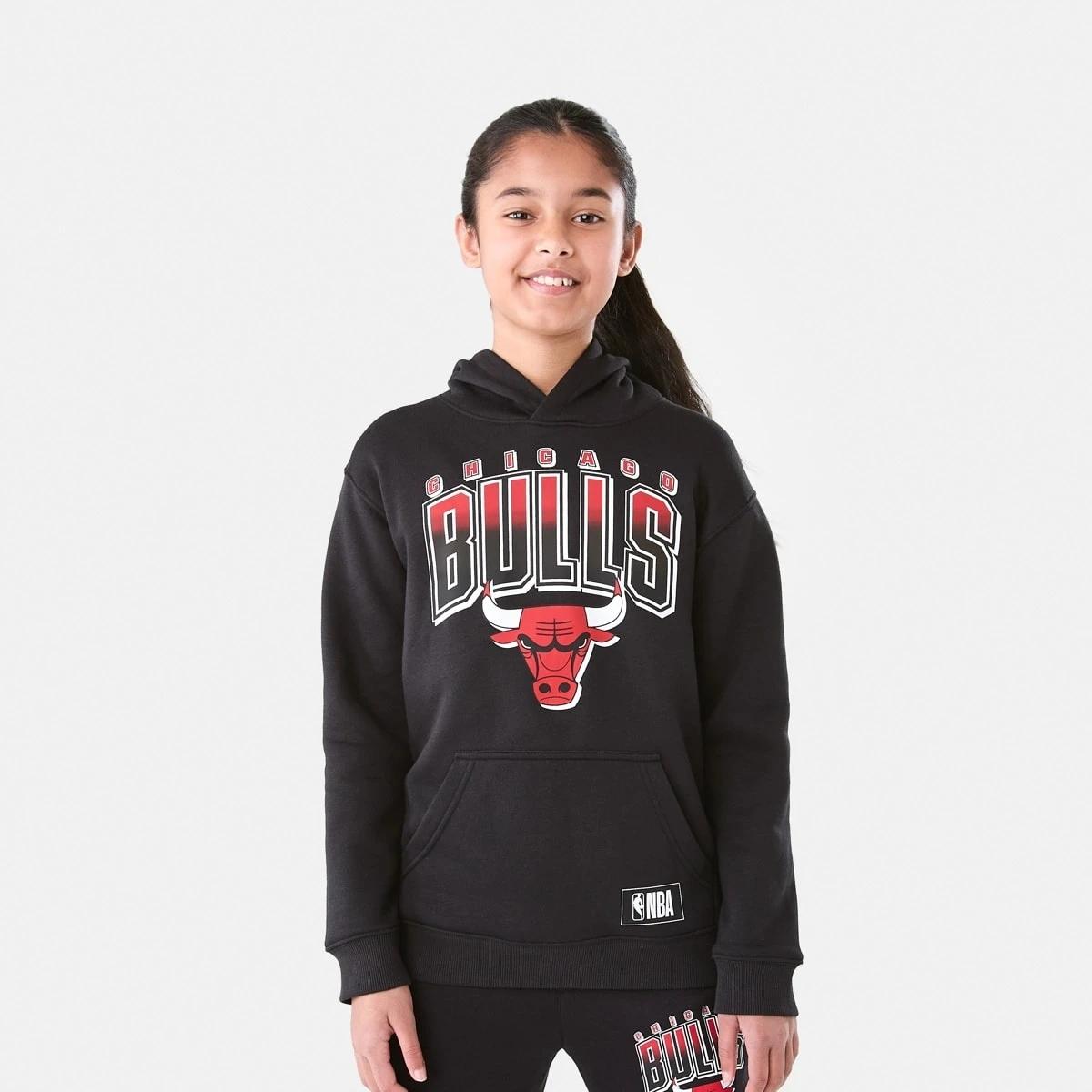 1 Official NBA Kids Hoodie Black Bulls 7cnz, 1 of 10