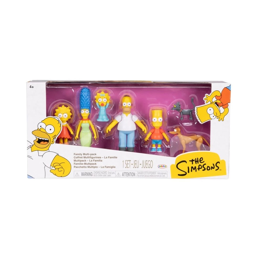 1 6cm The Simpsons Family Figure Multi-Pack, 1 of 3