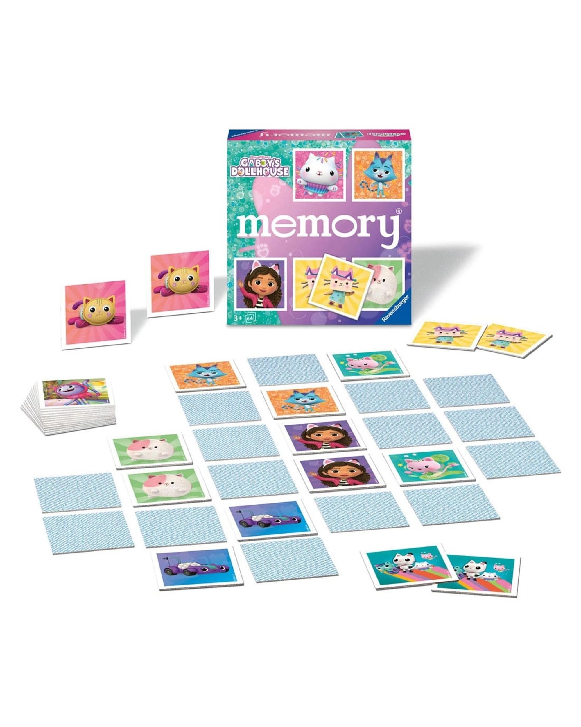 2 Ravensburger Gabby's Dollhouse Memory Game, 2 of 2
