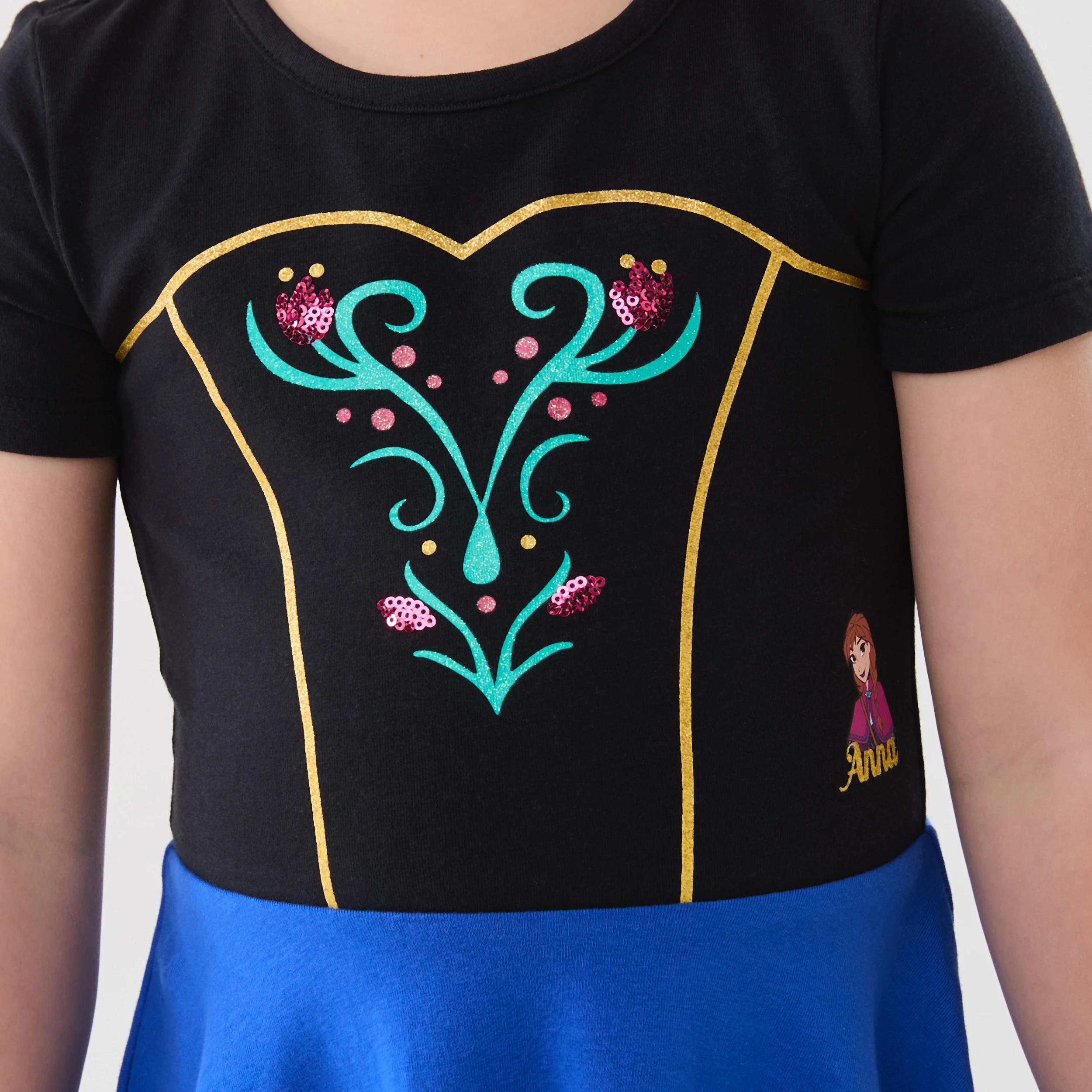 4 Frozen License Elsa Dress ANNA SKATER DRESS, 4 of 7