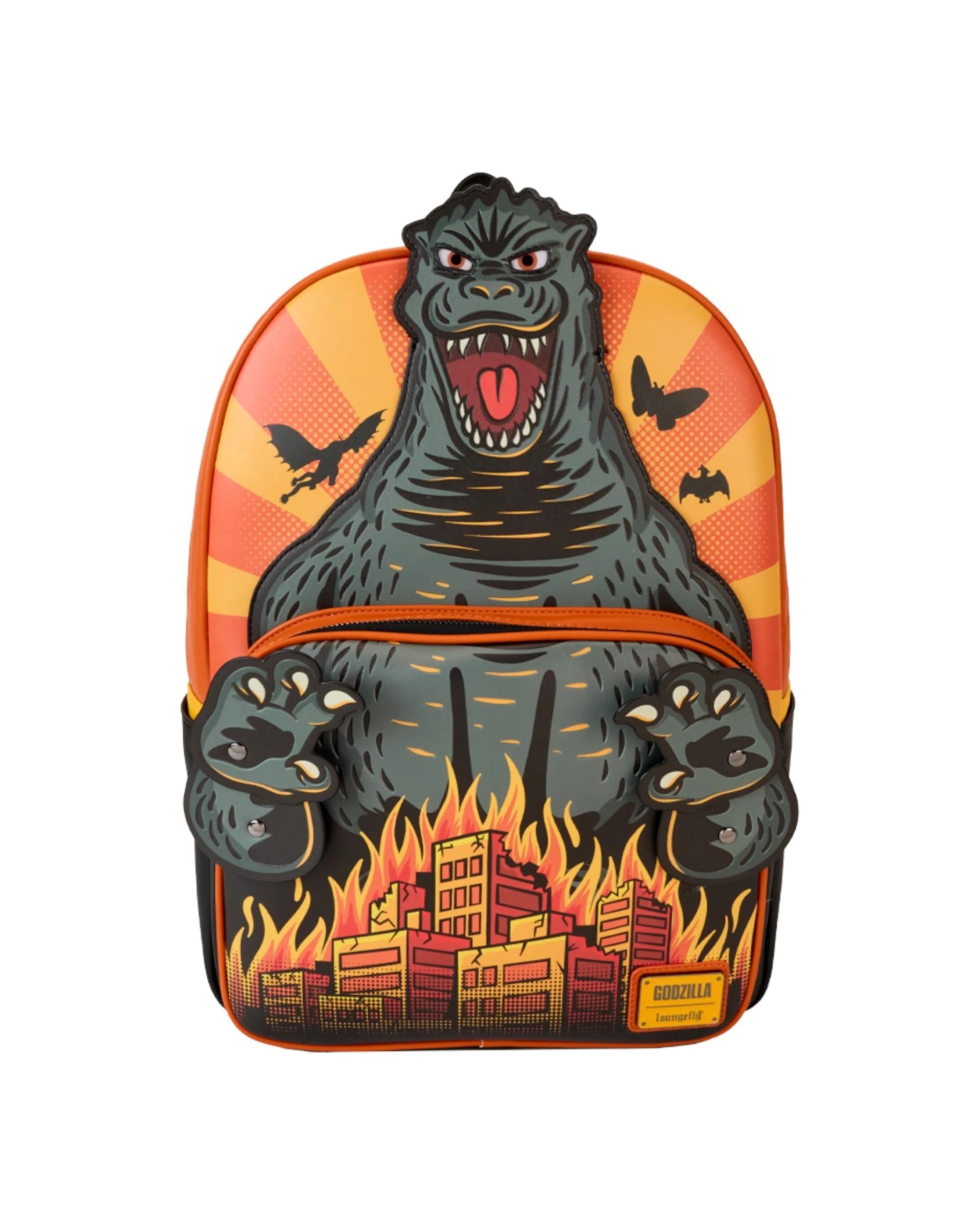 1 Loungefly Godzilla Full-Size Cosplay Backpack, 1 of 7