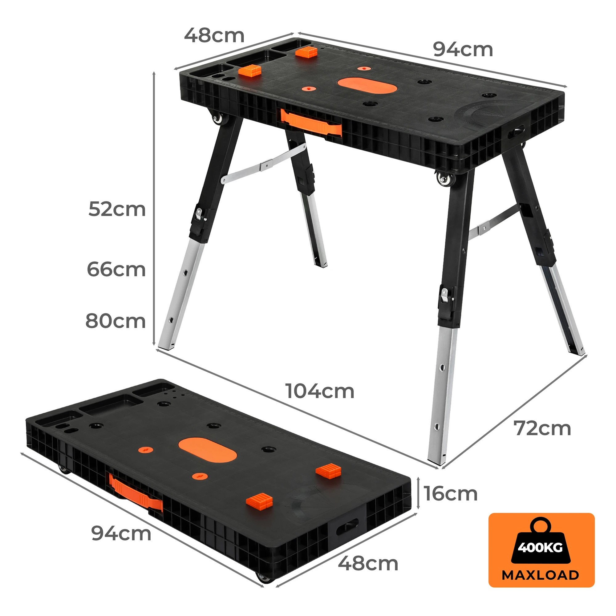 3 Traderight 6 In 1 Multi-Function Work Table Benches, 3 of 5