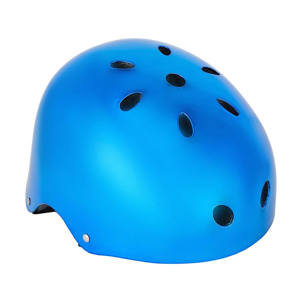 3 Chrome Skate Helmet - One Size, Blue, 3 of 8
