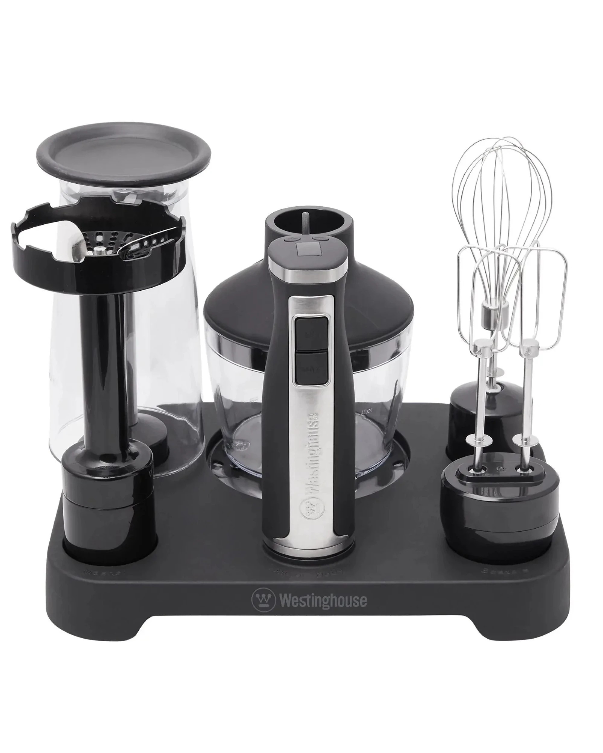 9 Westinghouse 350W Multi-Function Stick Mixer Set with Lock-In Stand, 9 of 10