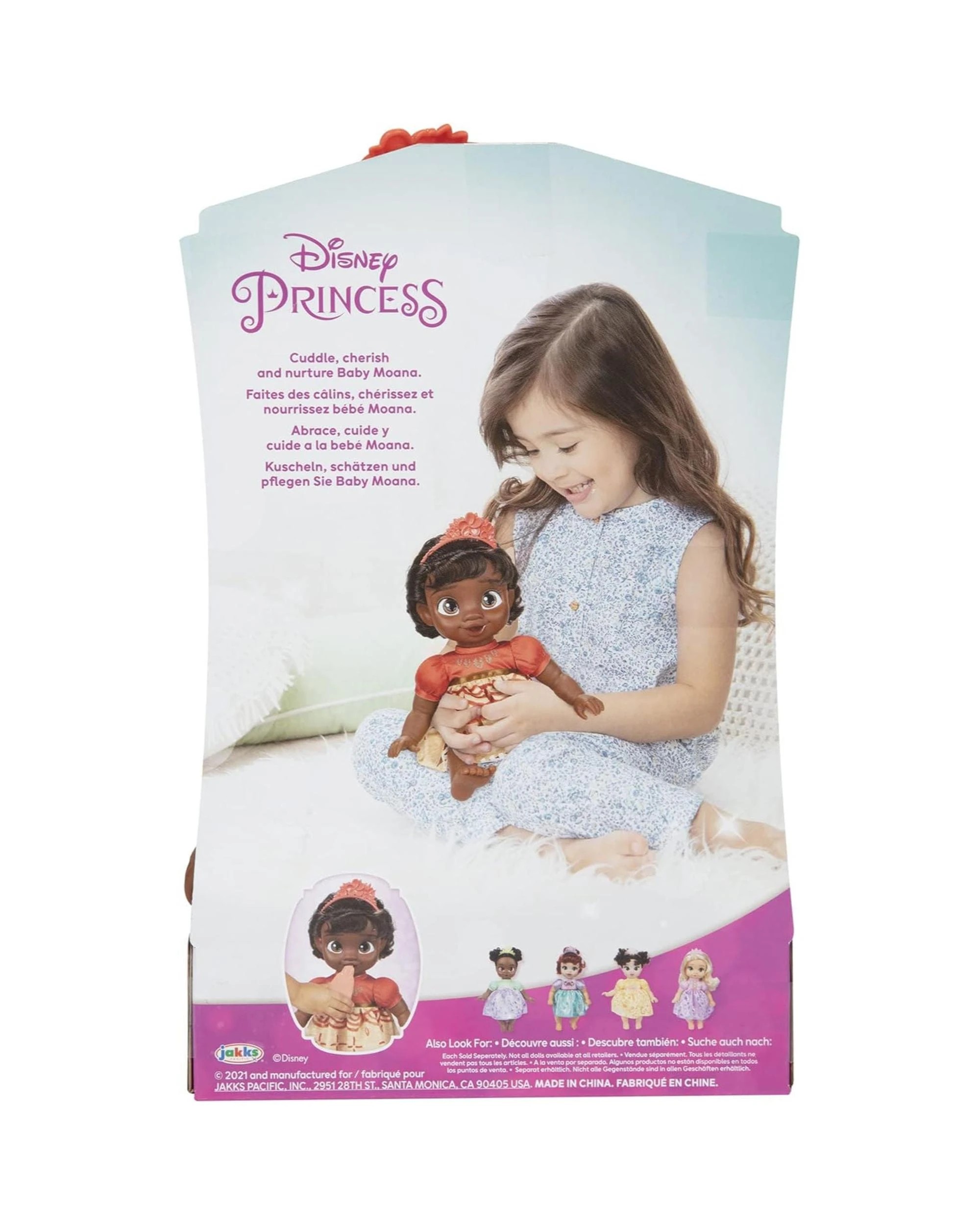 8 Disney Princess Deluxe Baby Moana Doll, 8 of 8